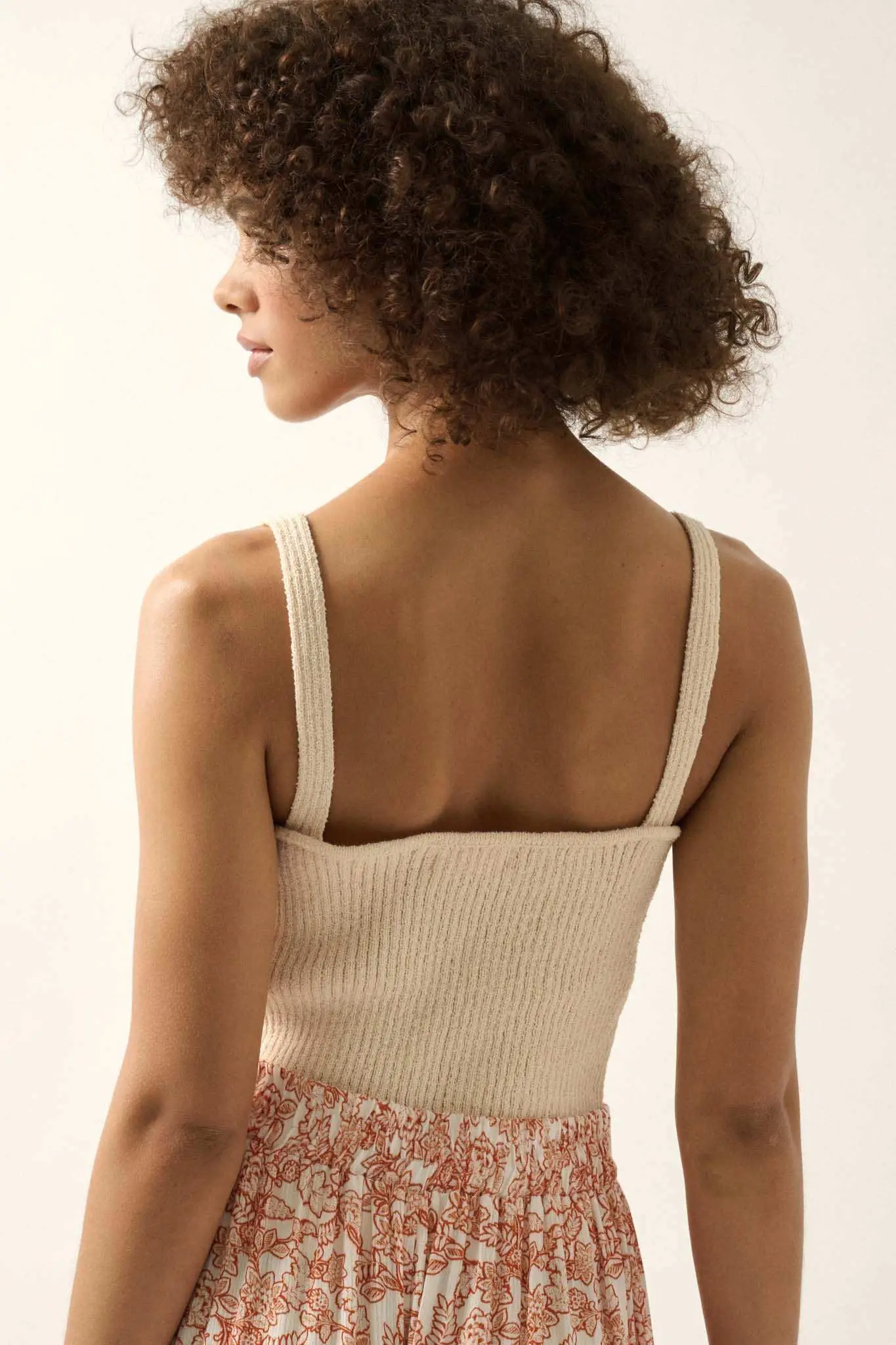 Against the Odds Ribbed Knit Sweater Tank Top - Image 10