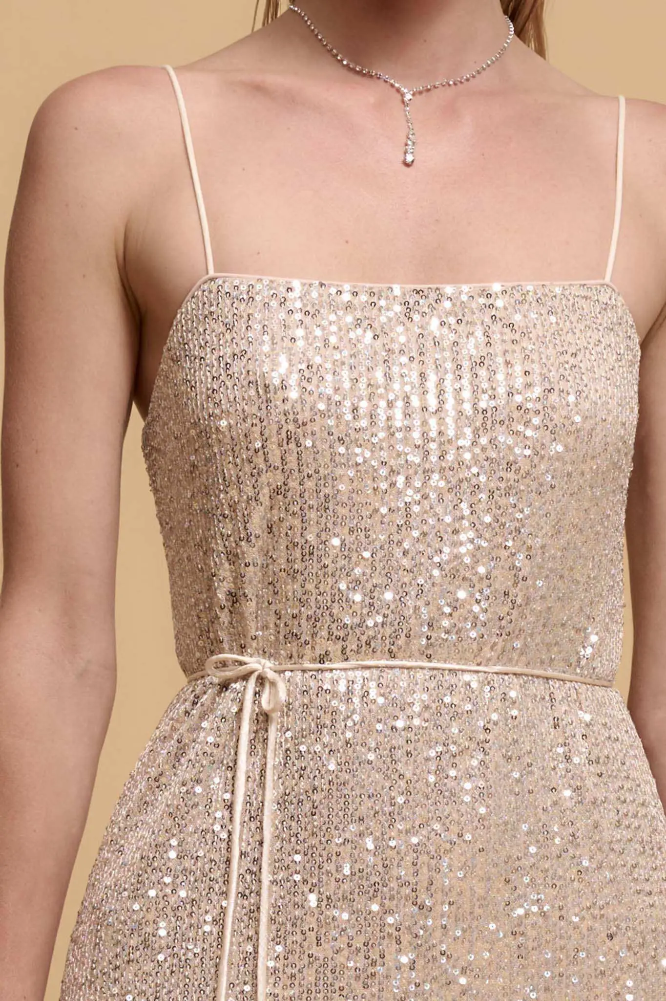 All That Glitters Sequin Midi Slip Dress - Image 4