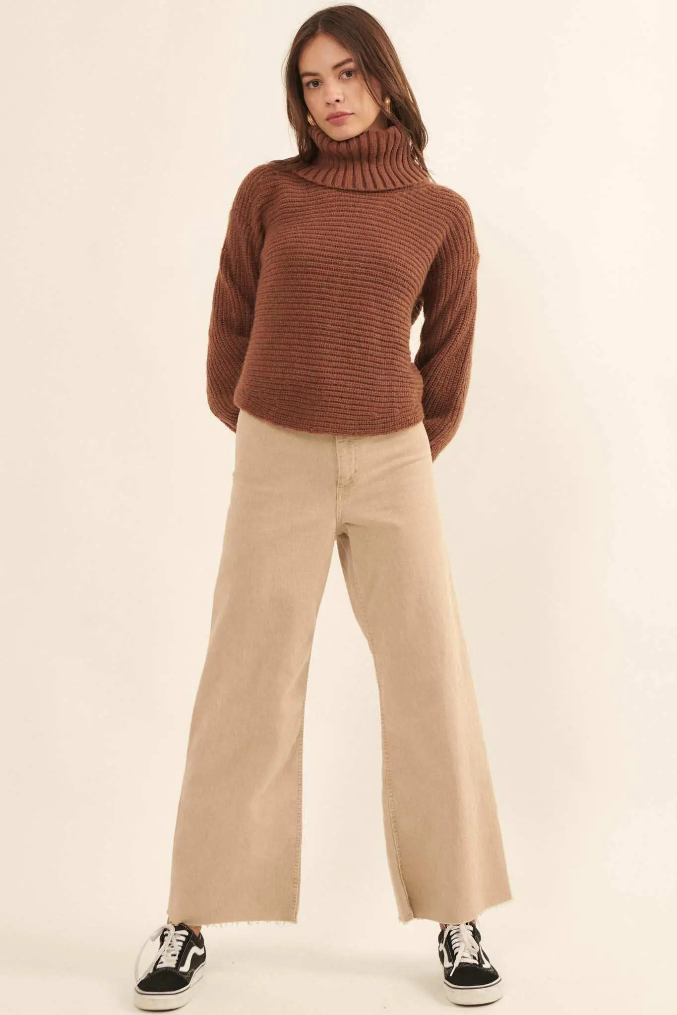 Back to You Surplice-Back Turtleneck Sweater - Image 11