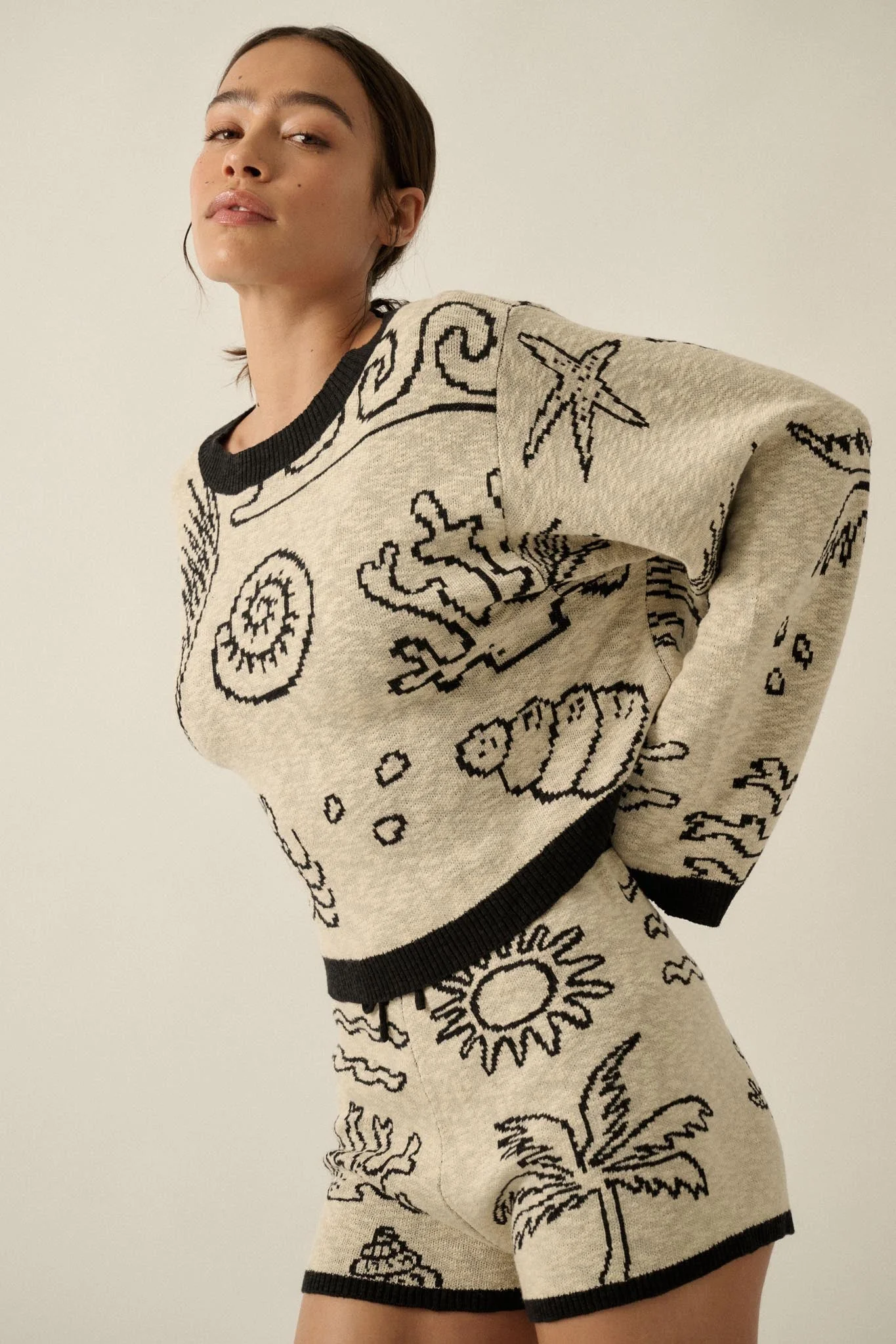 Beach Bash Nautical Jacquard-Knit Sweater - Image 14
