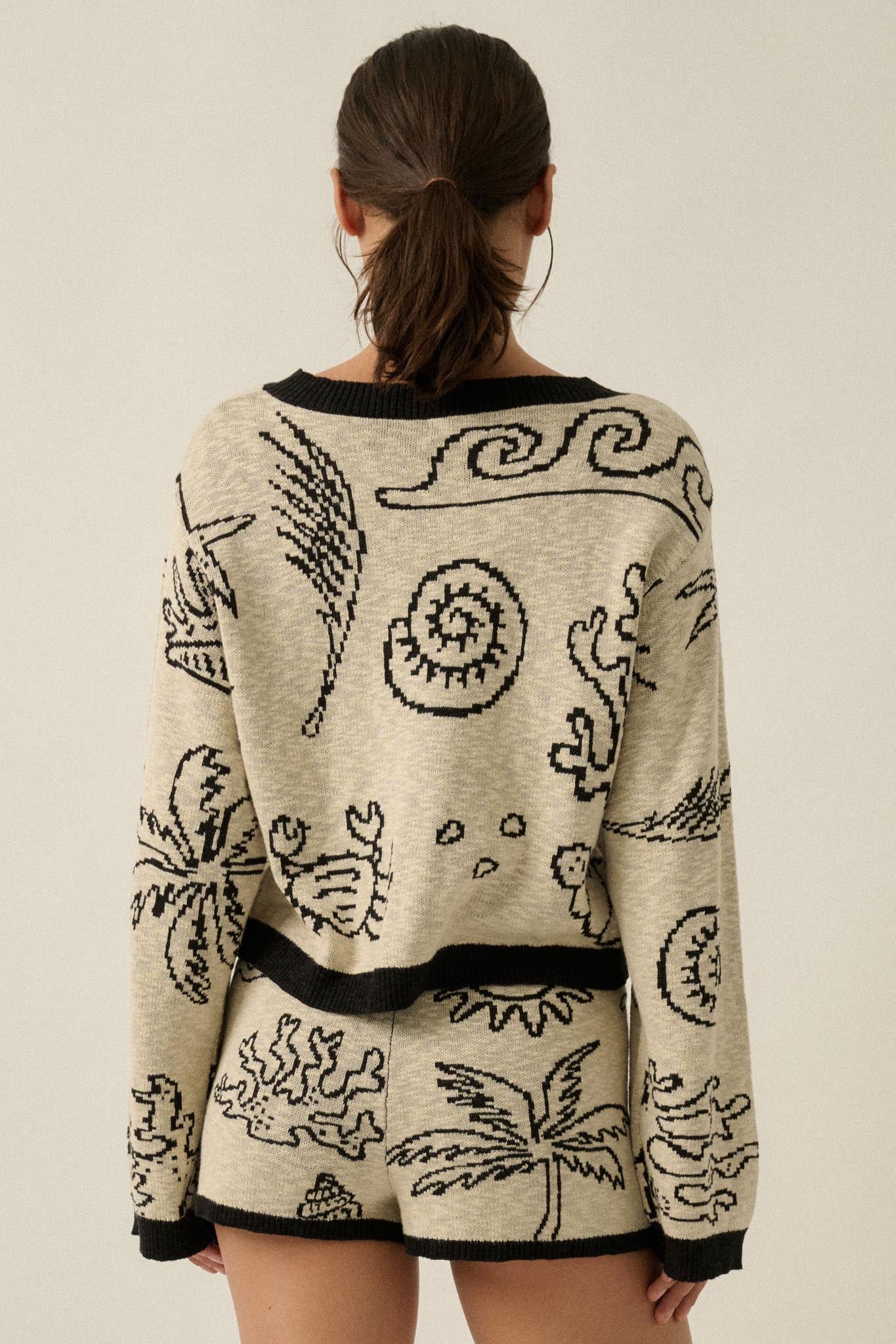 Beach Bash Nautical Jacquard-Knit Sweater - Image 15