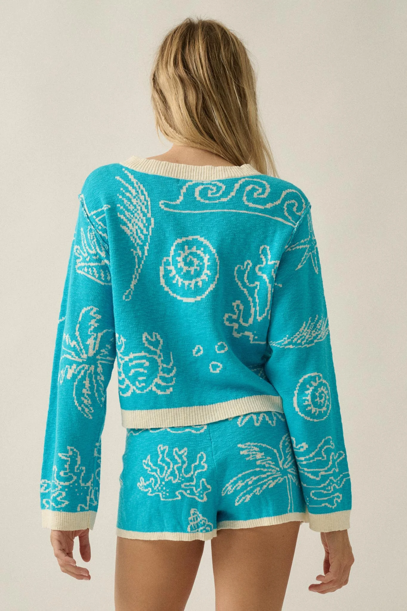 Beach Bash Nautical Jacquard-Knit Sweater - Image 6