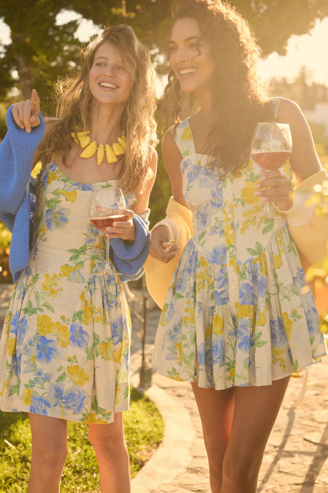 Beauty Within Floral Buttoned Tiered Ruffle Romper - Image 3