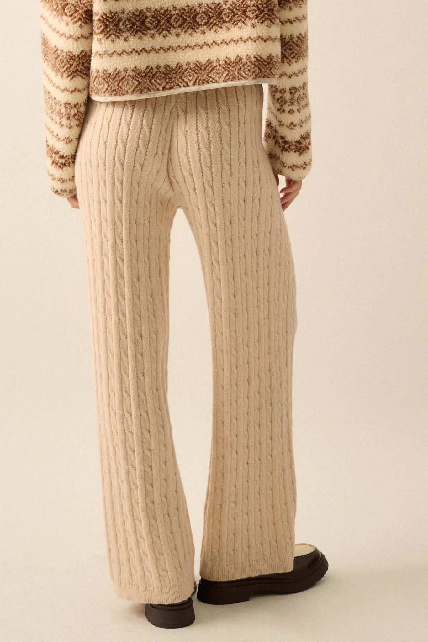 Better Together Cable Knit Sweater Pants - Image 12