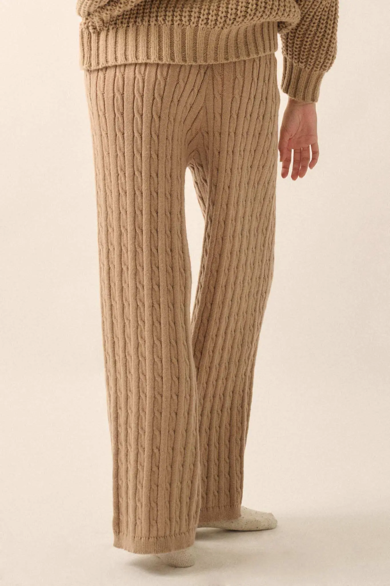 Better Together Cable Knit Sweater Pants - Image 6