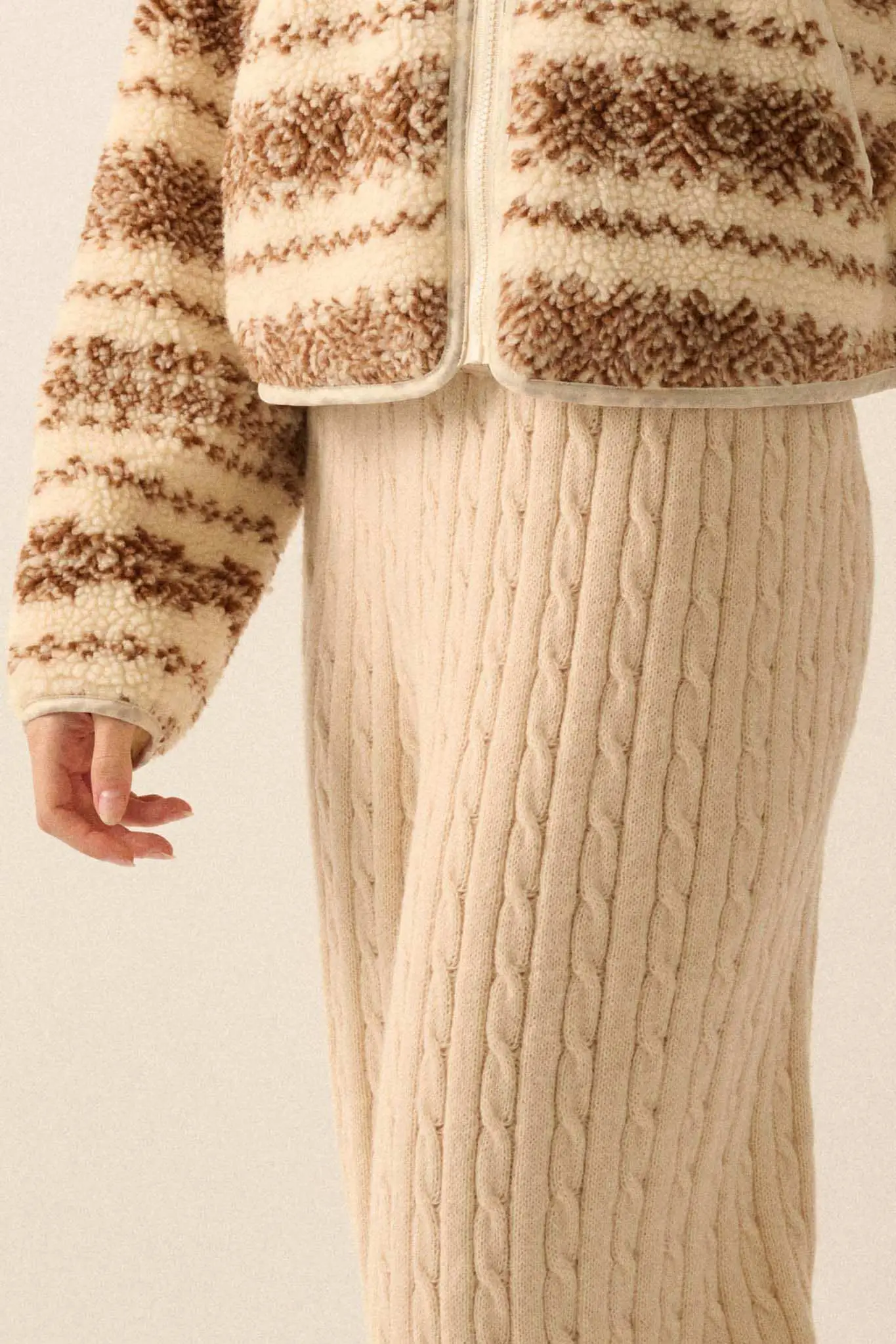Better Together Cable Knit Sweater Pants - Image 9
