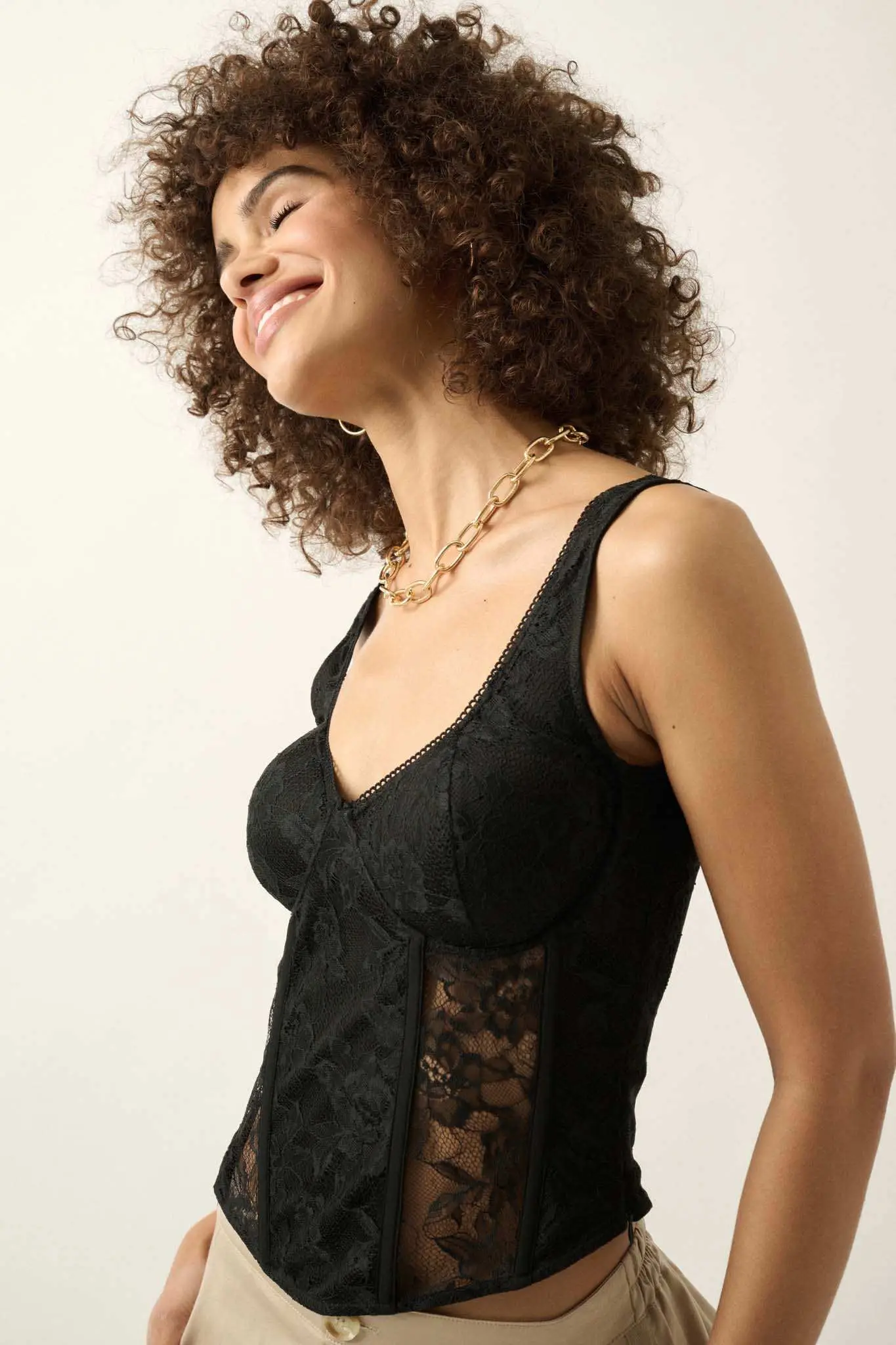 Blooming Romance Floral Lace Bustier Corset Top - Image 8