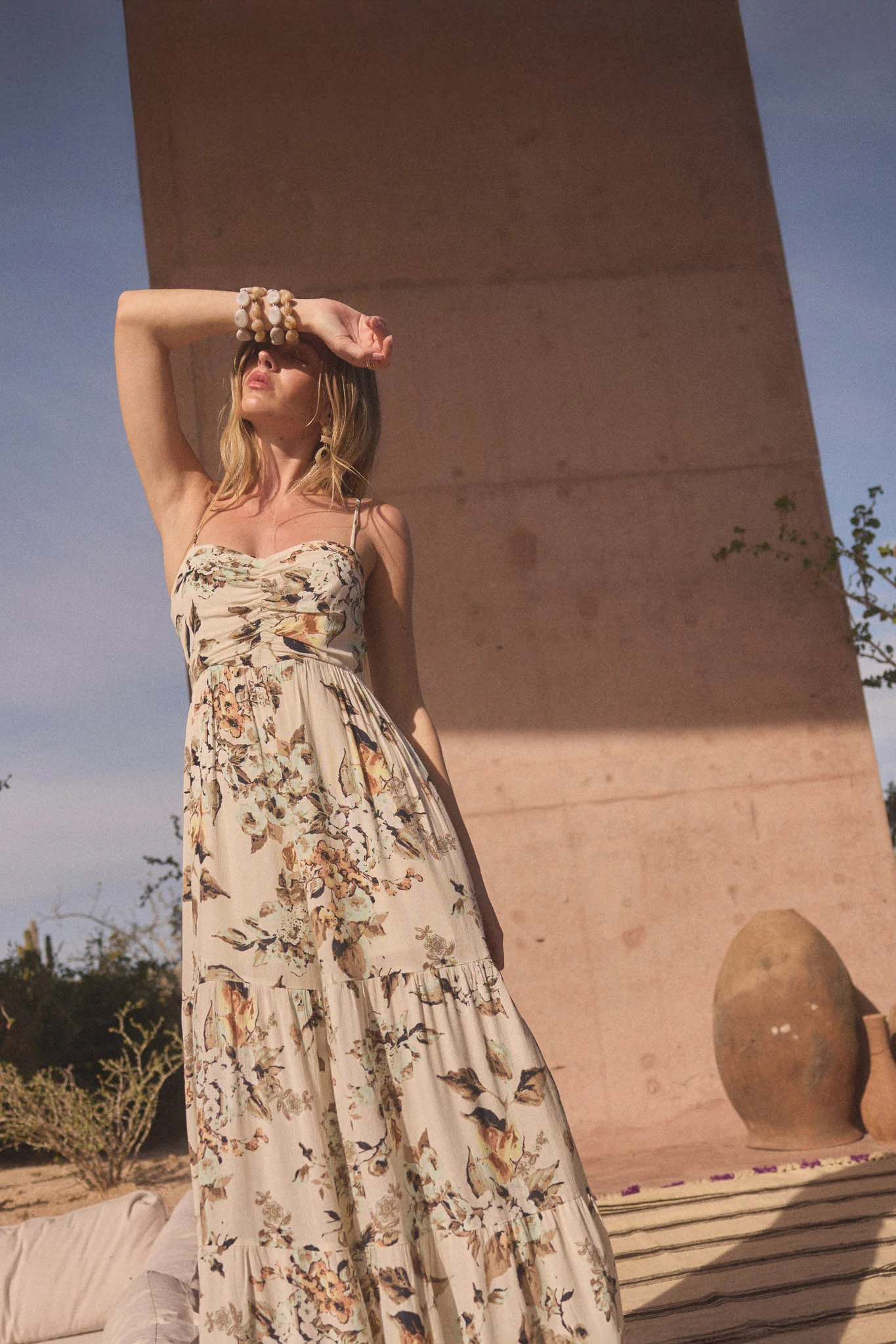 Bonita Jardin Floral Tiered Wide-Leg Jumpsuit - Image 3