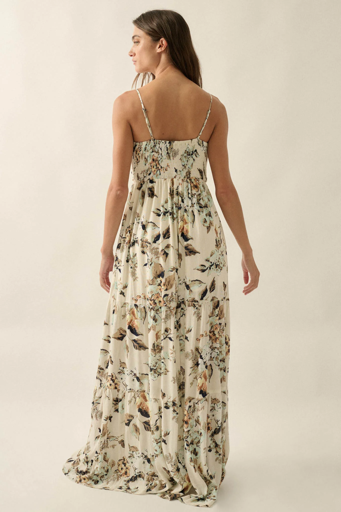 Bonita Jardin Floral Tiered Wide-Leg Jumpsuit - Image 9