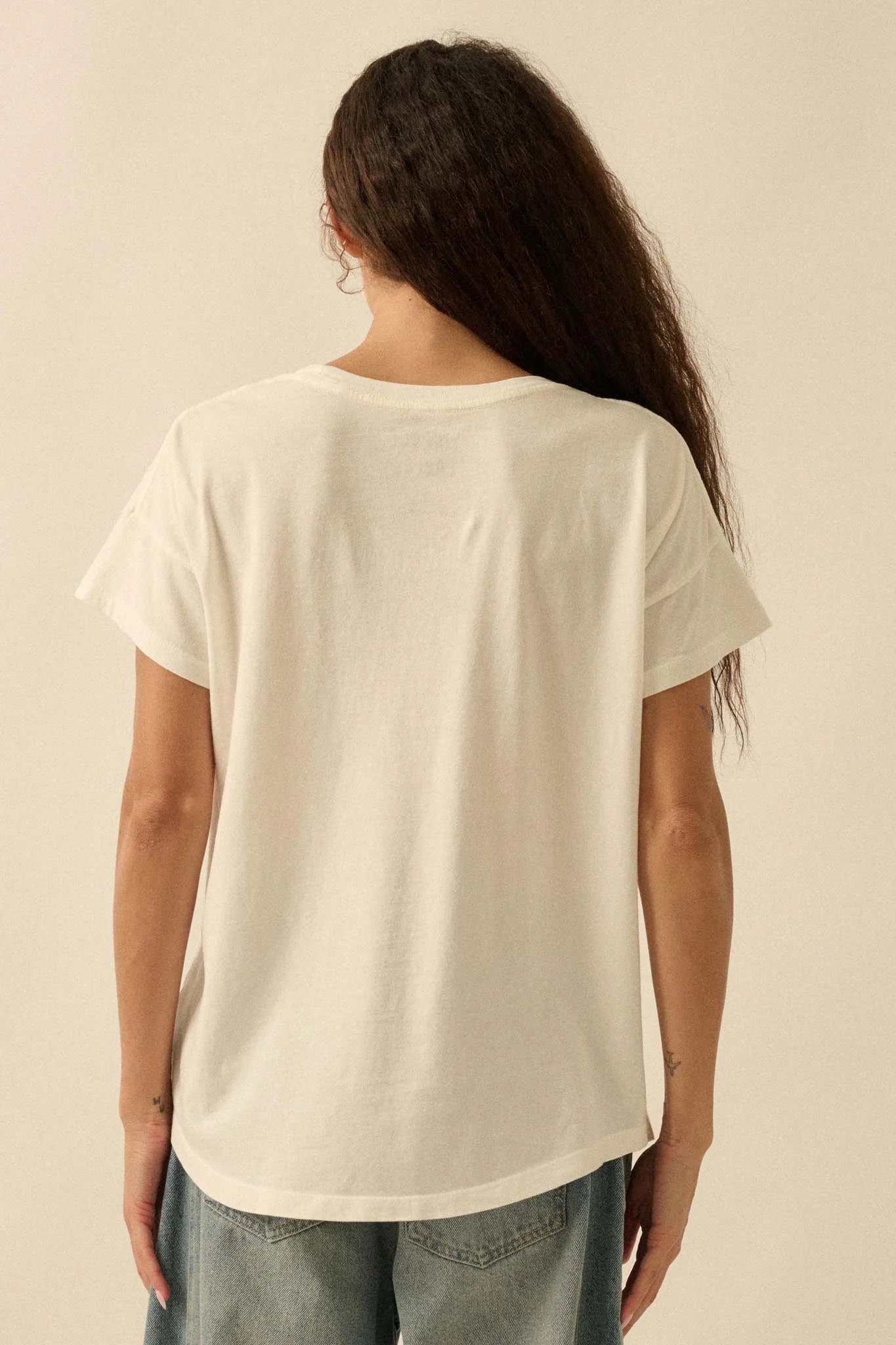Boot Scootin' Cowboy Boot Chest-Print Graphic Tee - Image 6