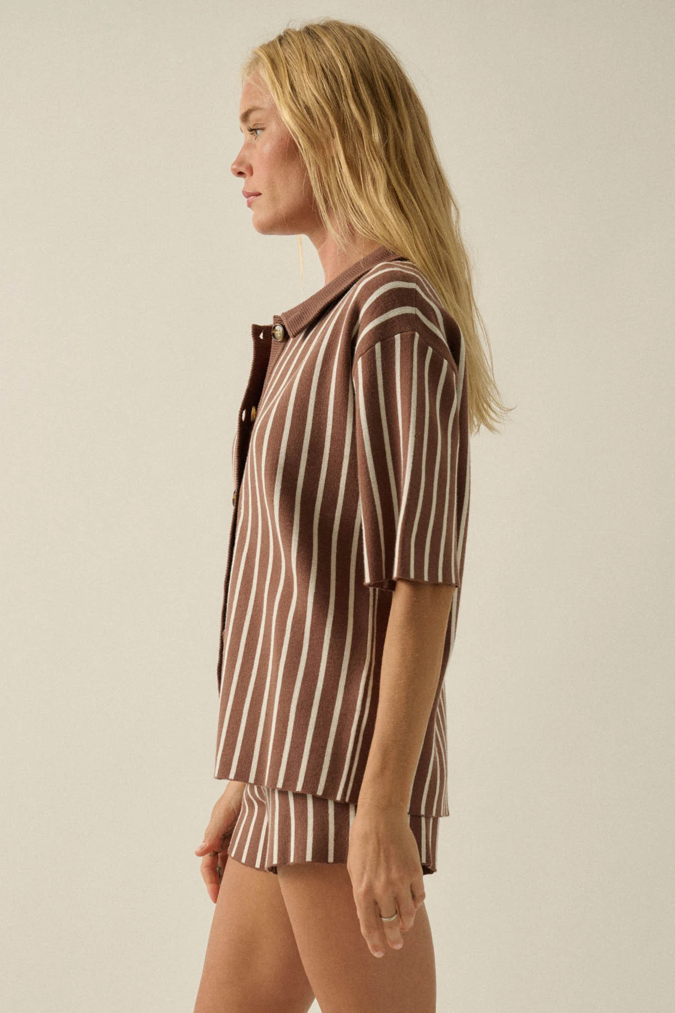 Cabana Club Striped Knit Button-Up Resort Shirt - Image 6