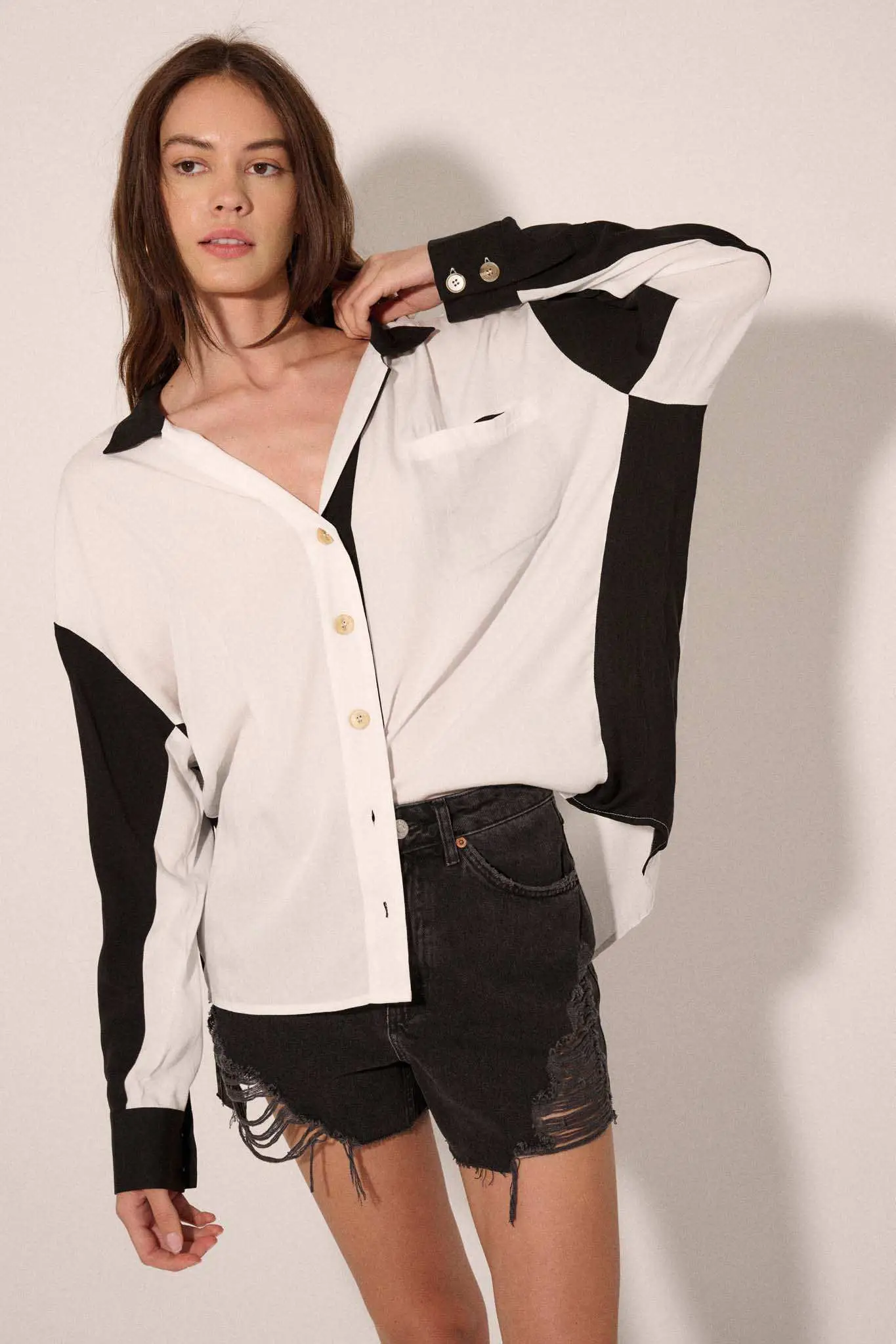 Change Your Mind Colorblock Pocket Shirt - Image 14