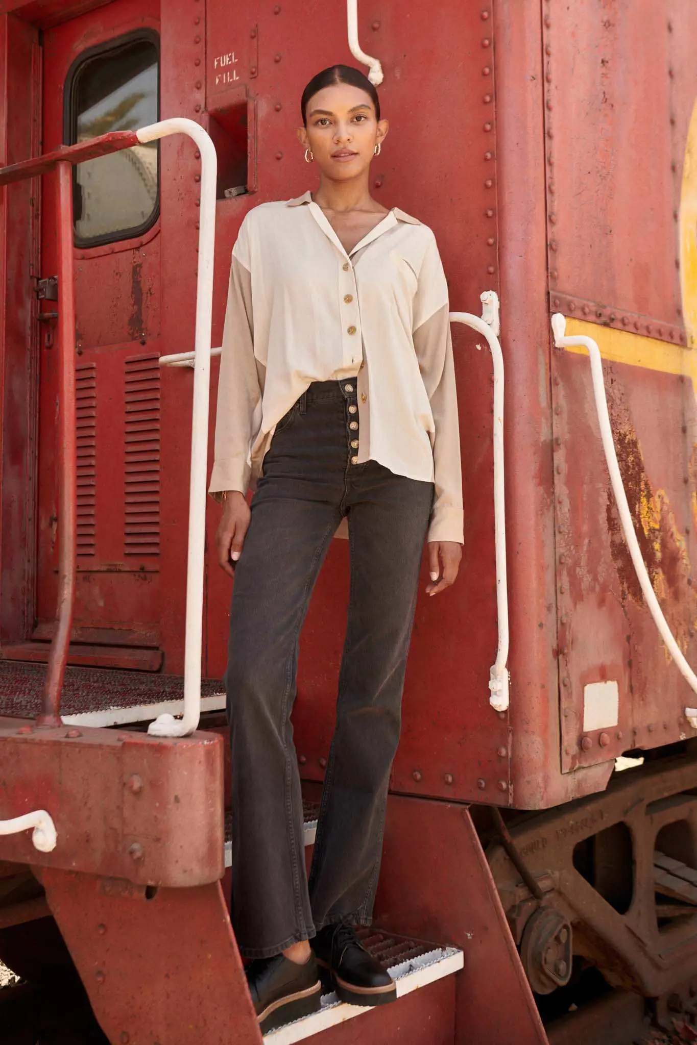 Change Your Mind Colorblock Pocket Shirt - Image 5