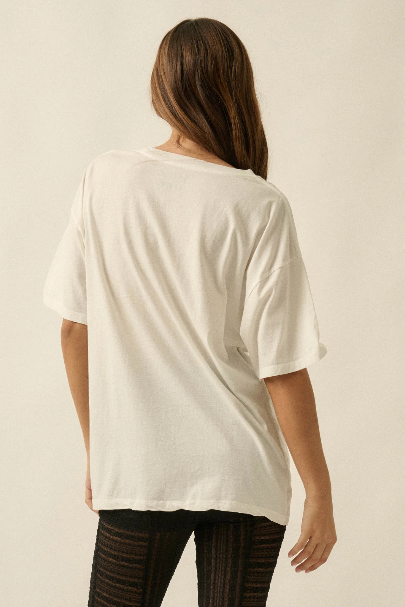 Chill Cheetah Oversize Vintage Graphic Tee - Image 9