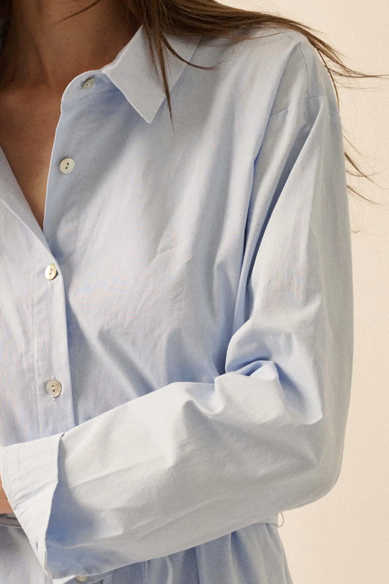Clocked Out Belted Button-Up Skirted Shirt Romper - Image 4