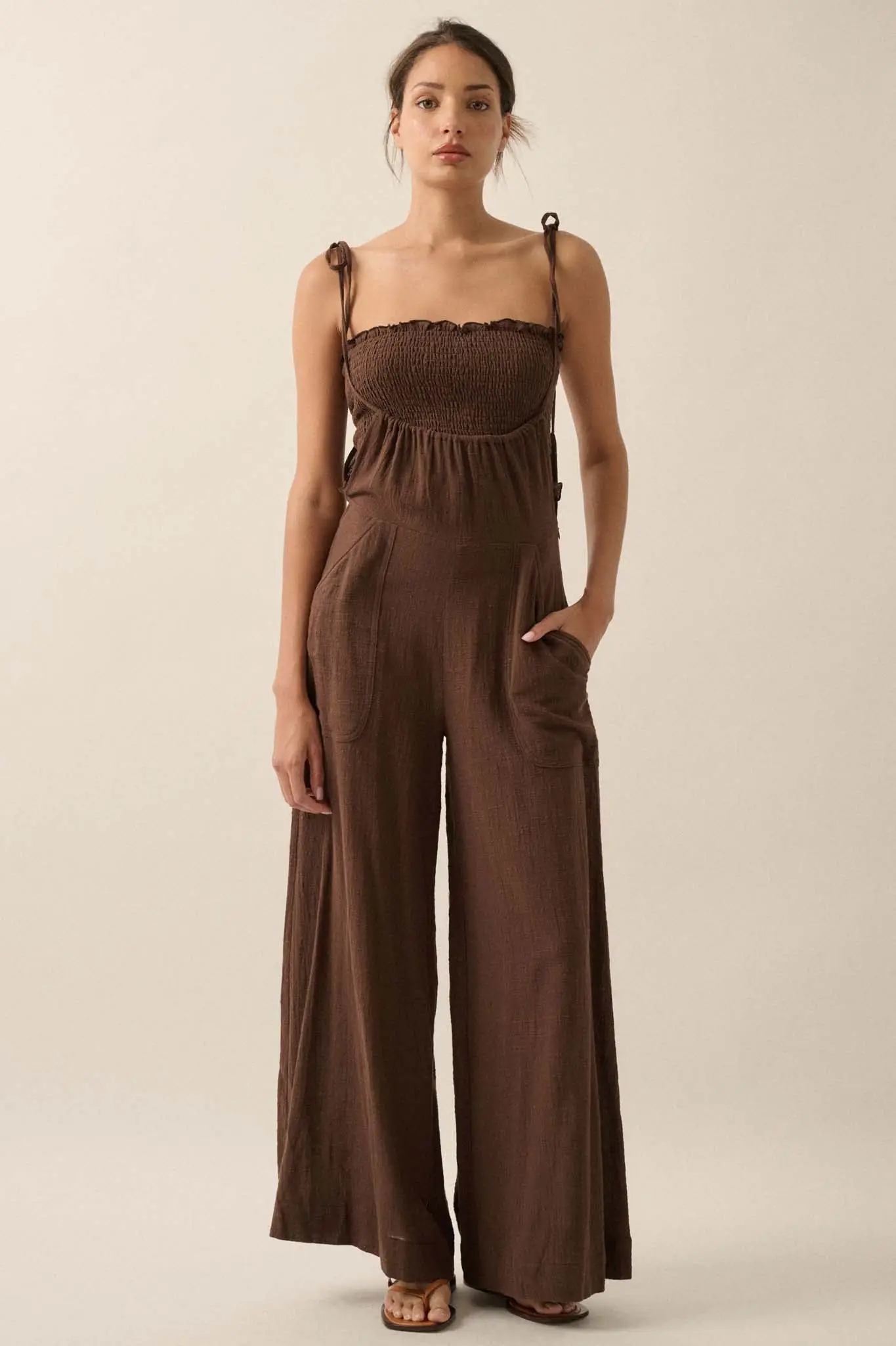 Cool Off Cotton Overall Jumpsuit and Tube Top Set - Image 6