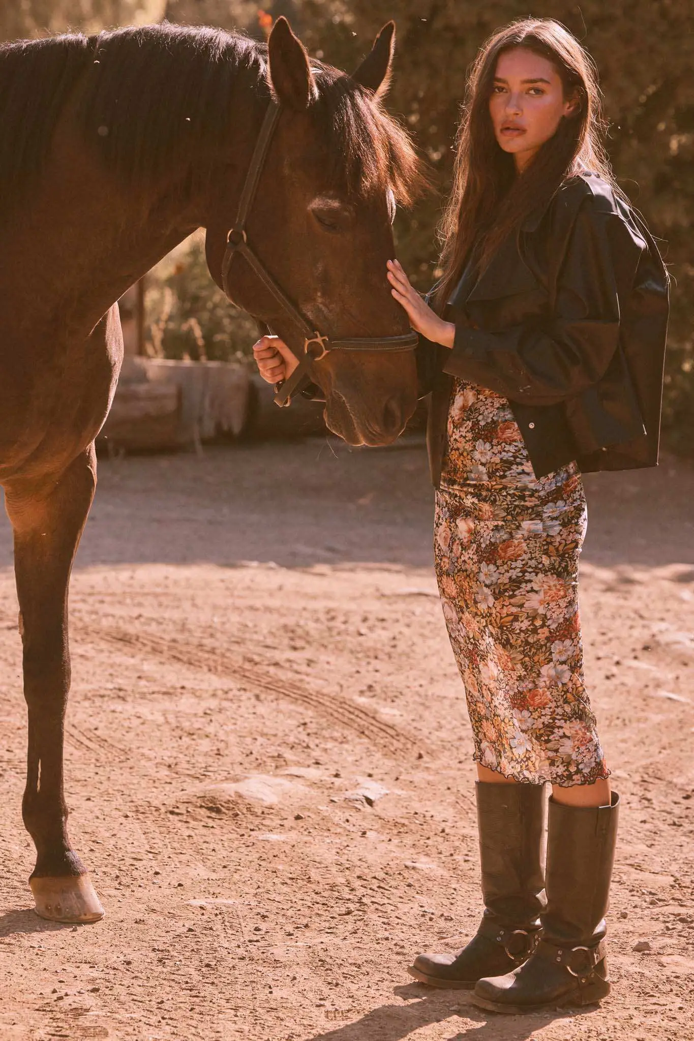Cool Rider Vegan Leather Motorcycle Jacket - Image 3