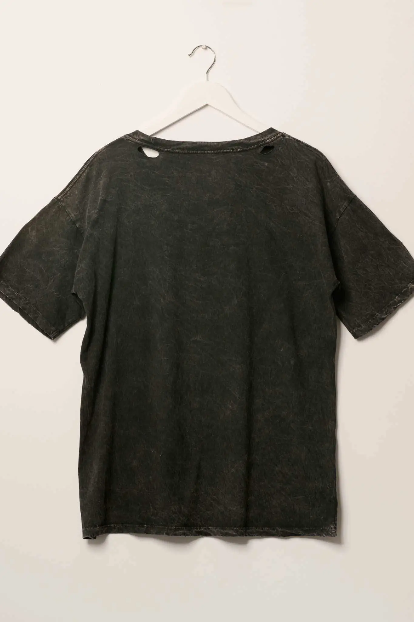 Cowgirl Queen Distressed Vintage-Wash Graphic Tee - Image 3