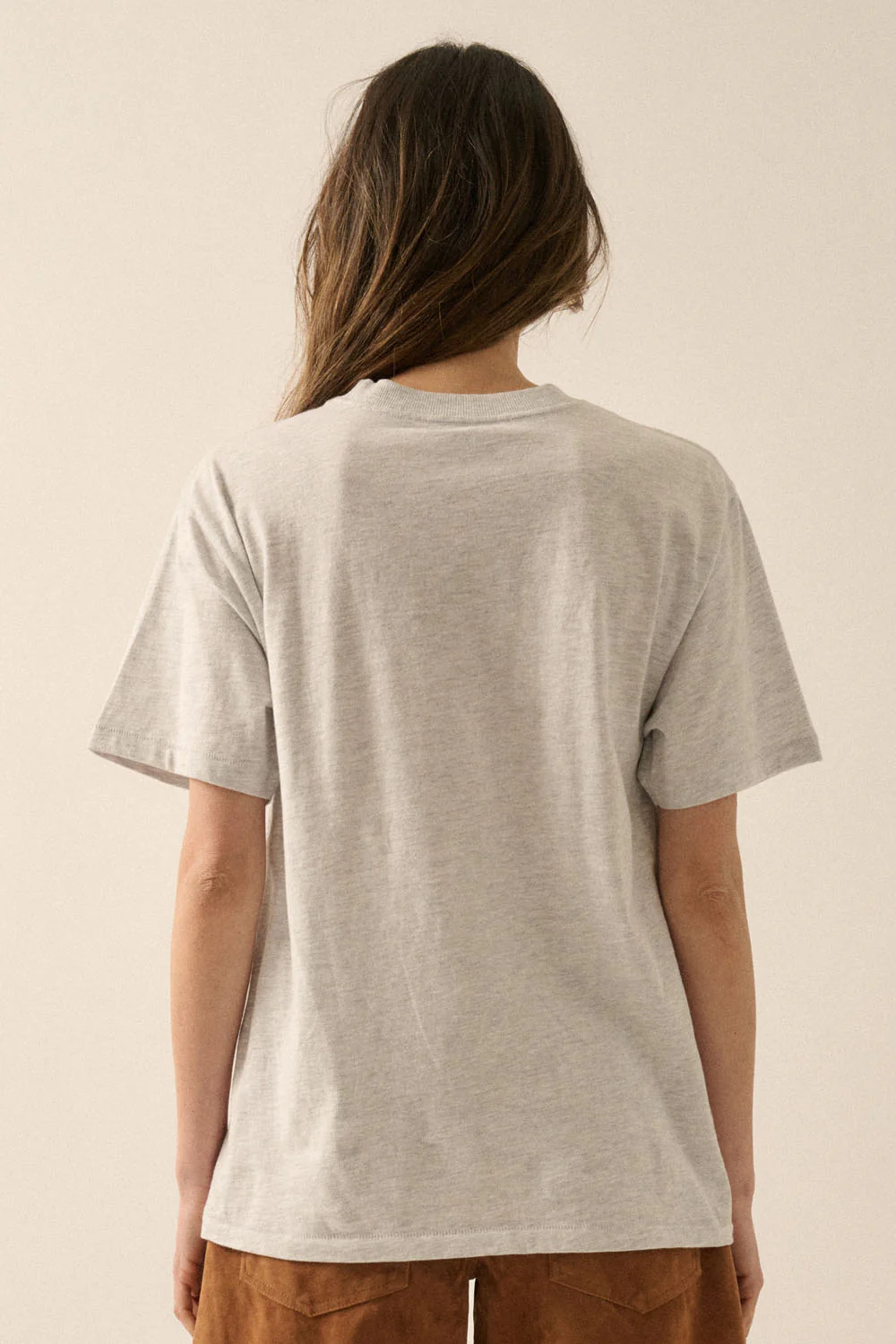 Darlin' Way Out West Heather Western Graphic Tee - Image 3