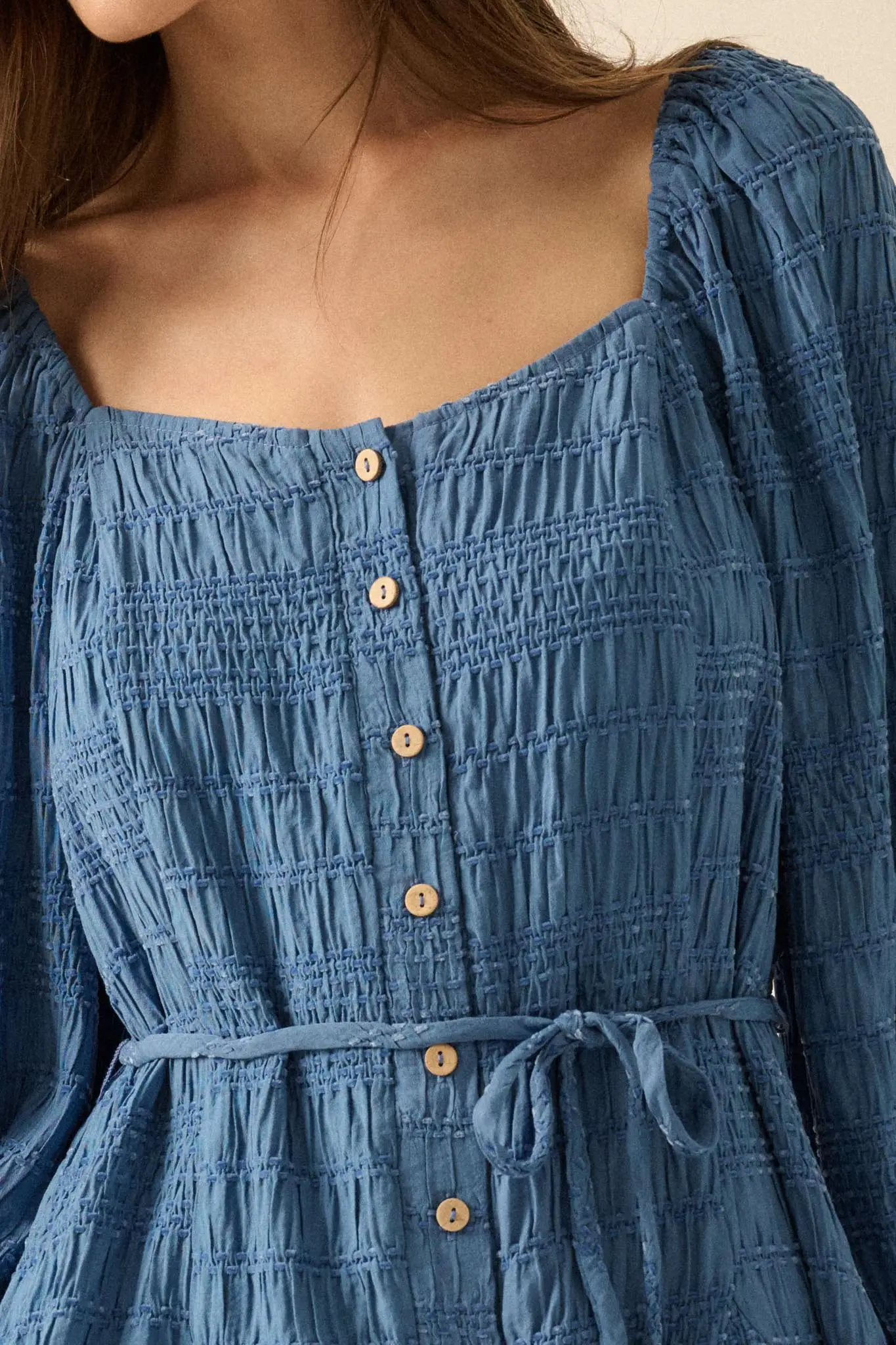 Day by Day Smocked Bubble-Sleeve Romper - Image 11