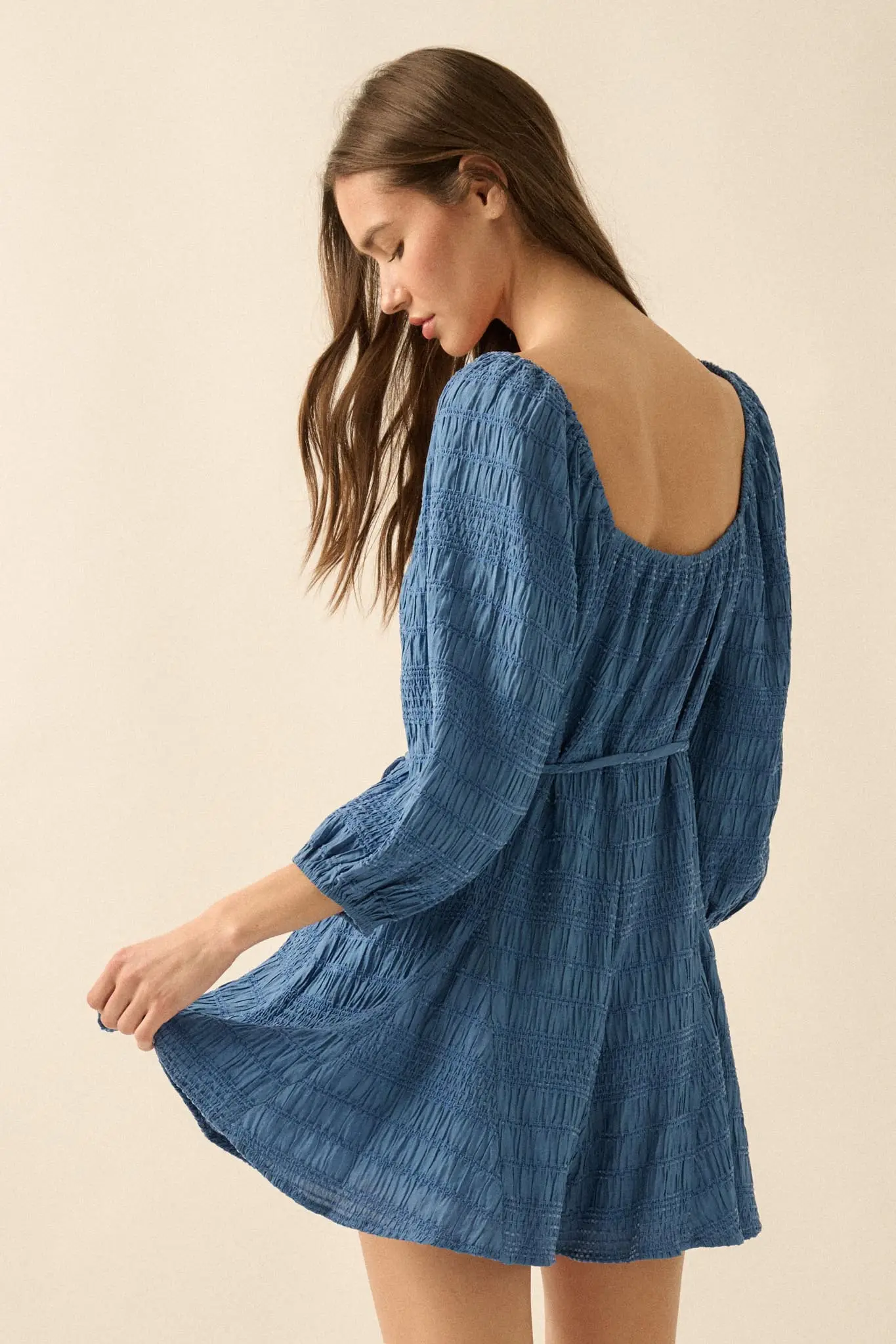Day by Day Smocked Bubble-Sleeve Romper - Image 15