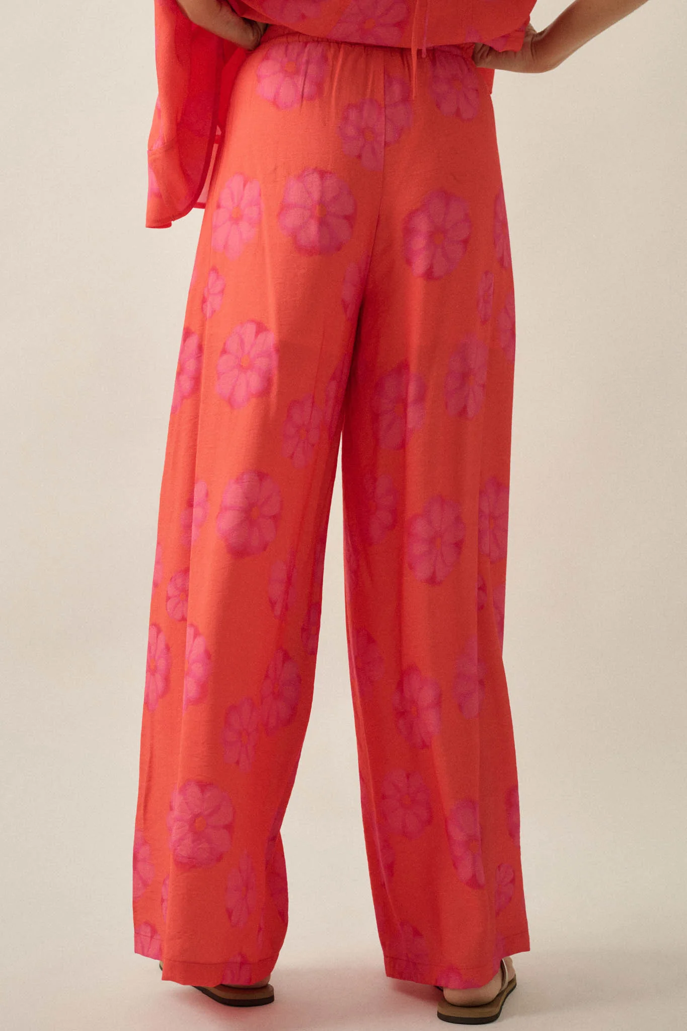 Delightful Days Floral Wide-Leg Drawstring Pants - Image 12