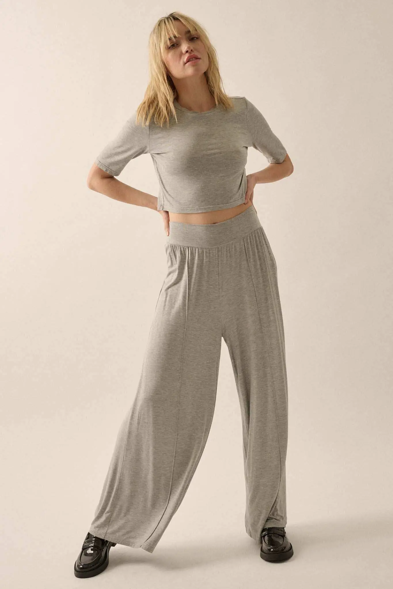 Essential Trends Modal Jersey Cropped Tee - Image 16