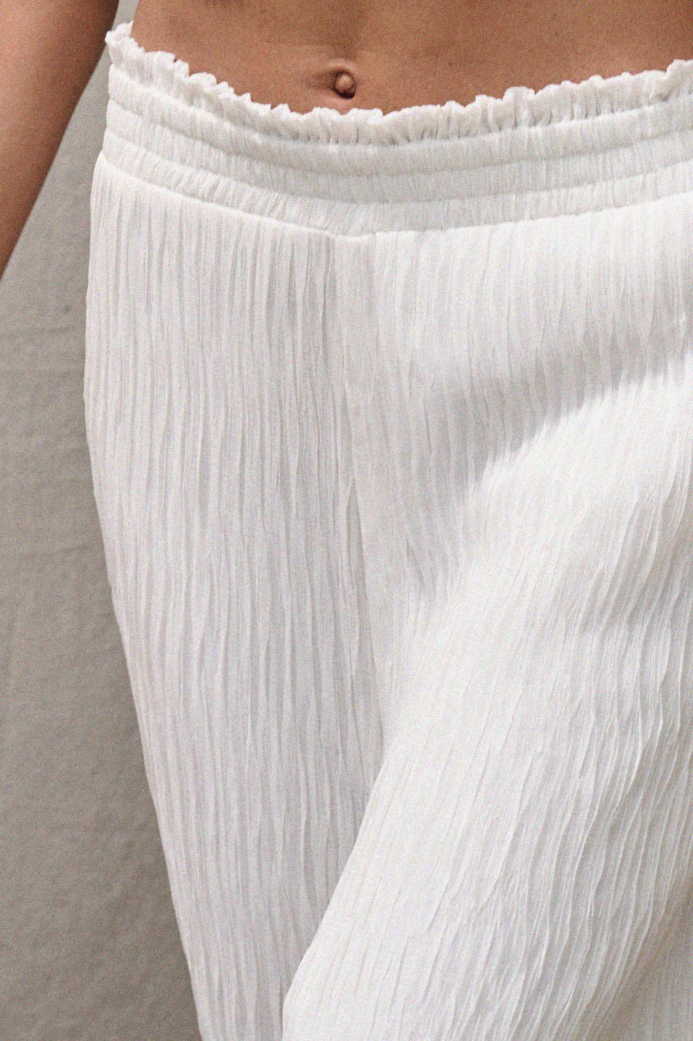 Fan Mail Accordion Pleated Wide-Leg Palazzo Pants - Image 5