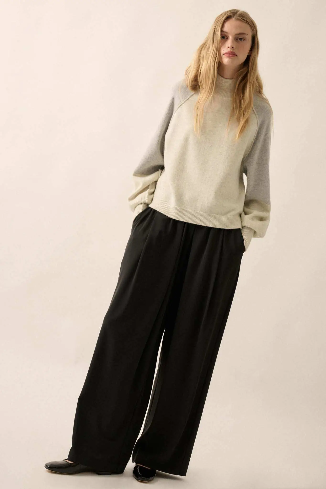Find Your Truth Colorblock Mock-Neck Sweater - Image 12