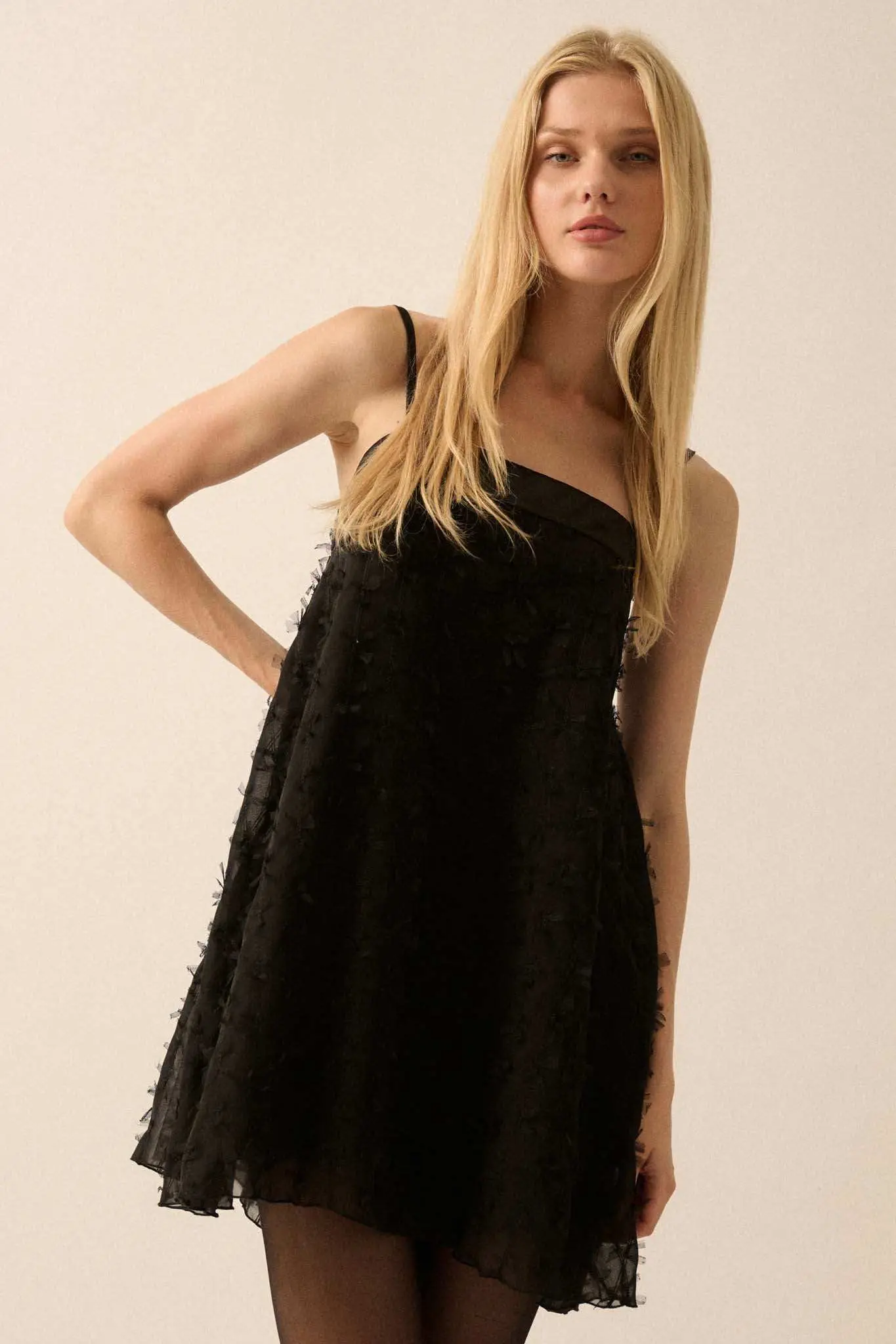 For the Girls Bow-Trimmed Babydoll Mini Dress - Image 7