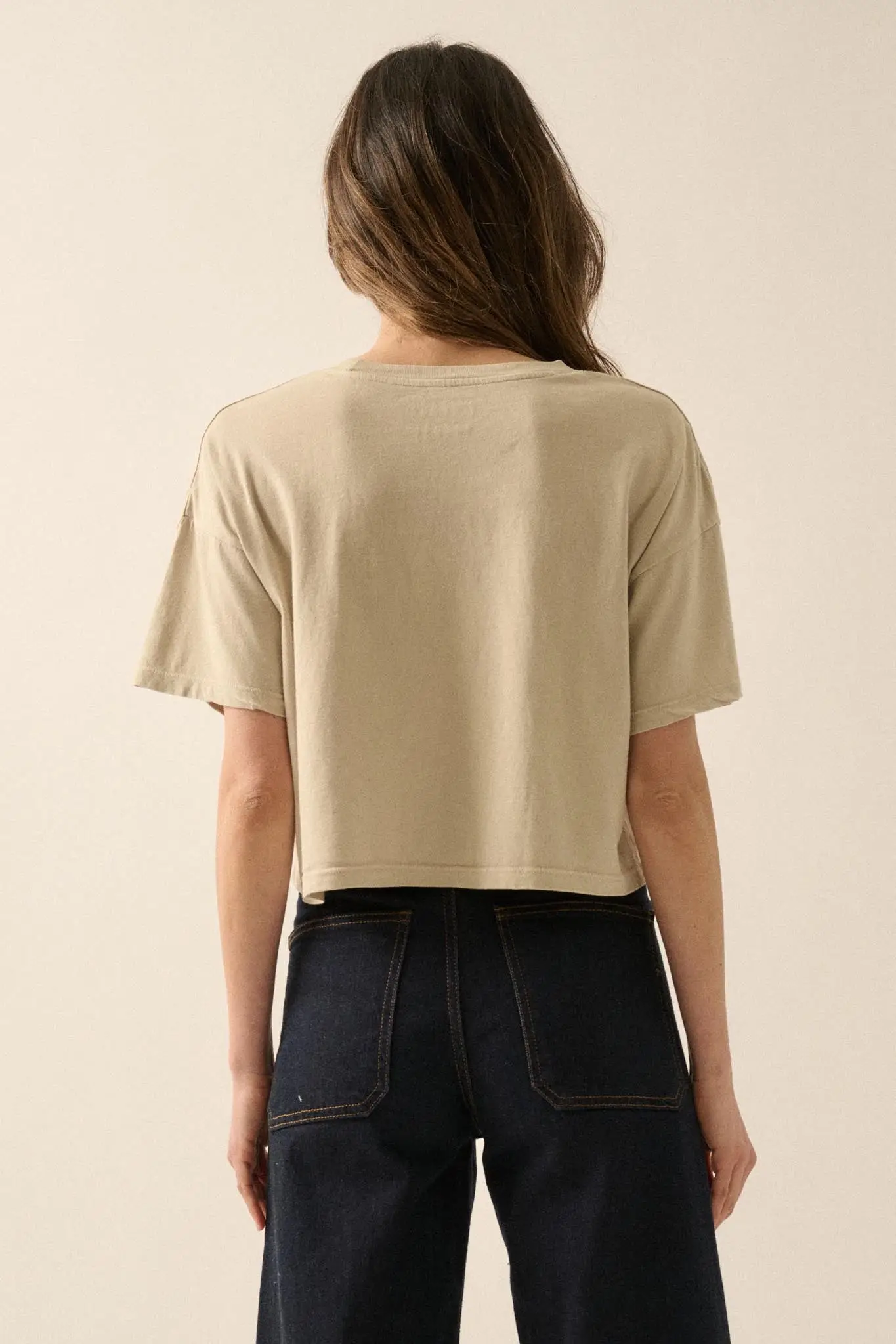 Gioco da Ragazzi Cropped Dandelion Graphic Tee - Image 6