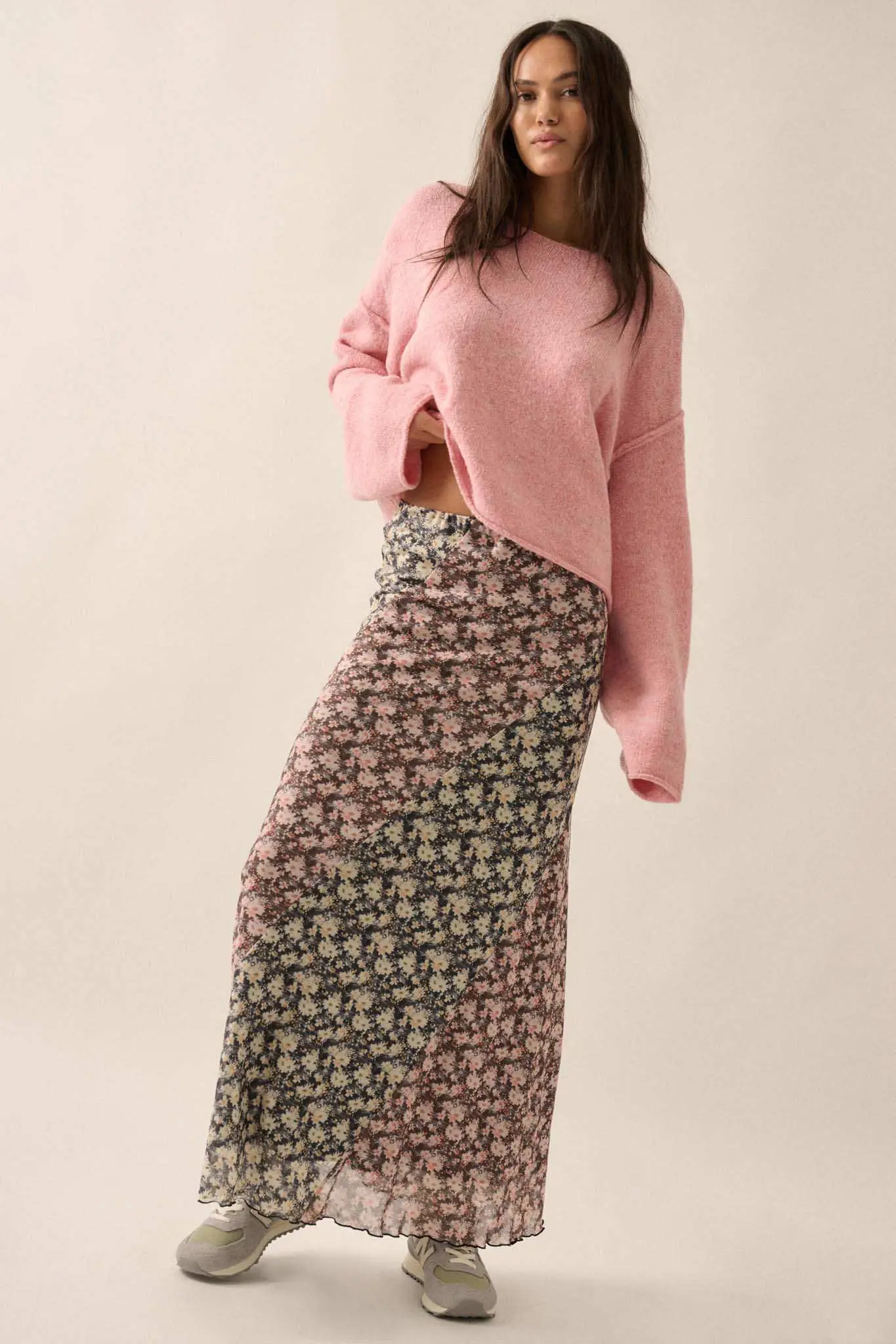 Good Life Exposed-Seam Rolled-Edge Sweater - Image 2
