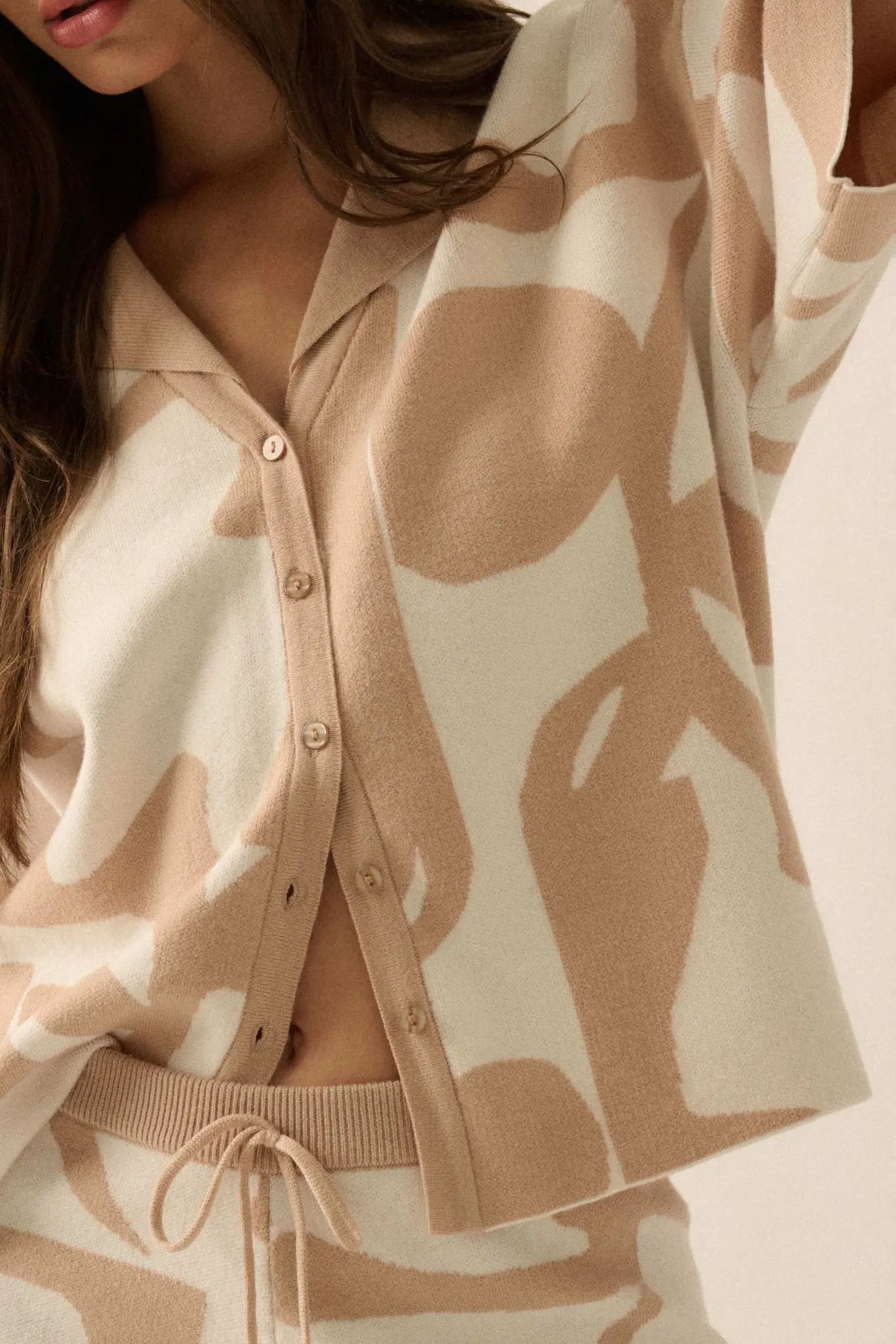 Graphic Garden Floral Jacquard Knit Shirt - Image 8