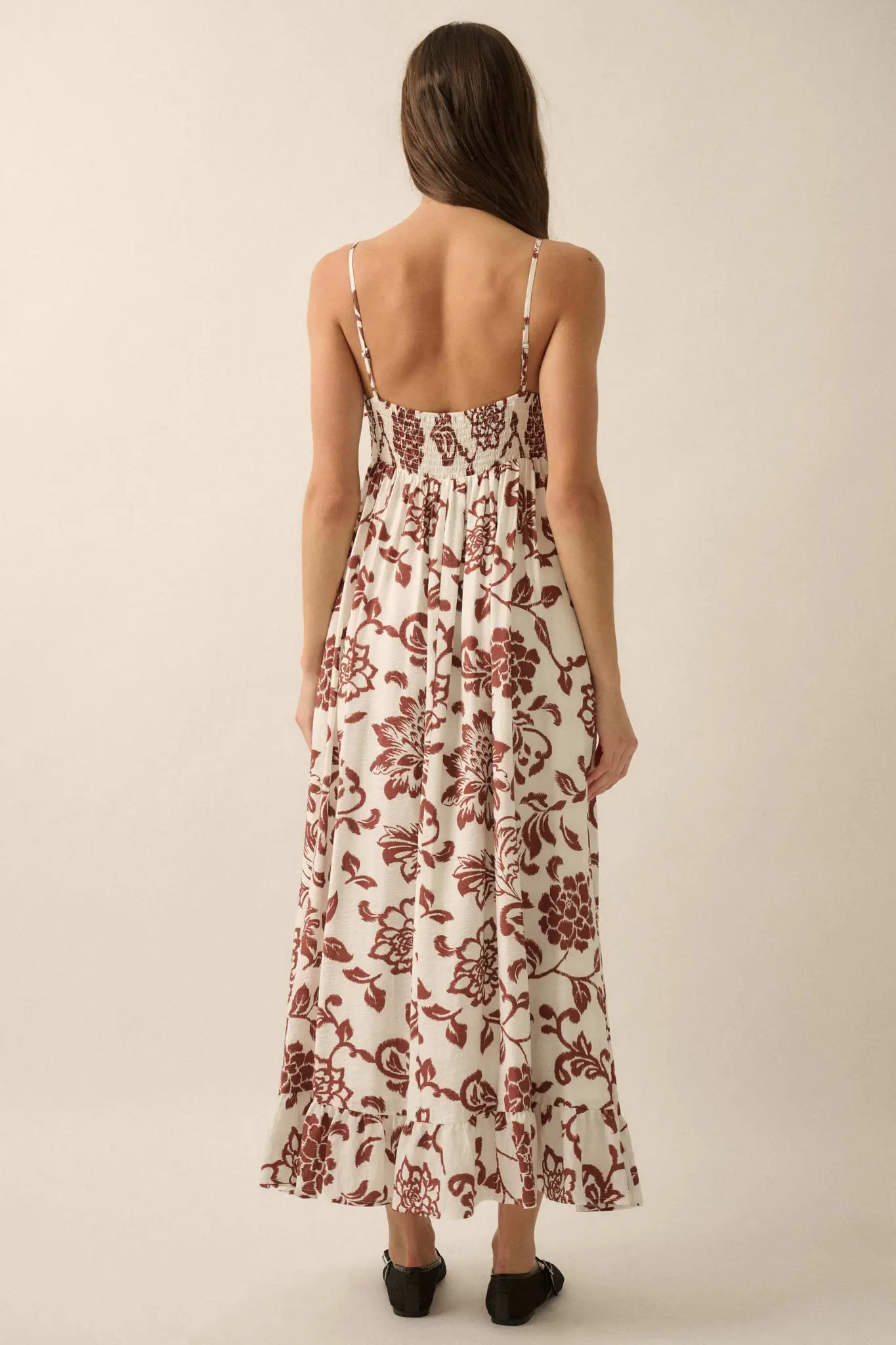 Grow With Love Floral Bow-Bodice Maxi Dress - Image 2