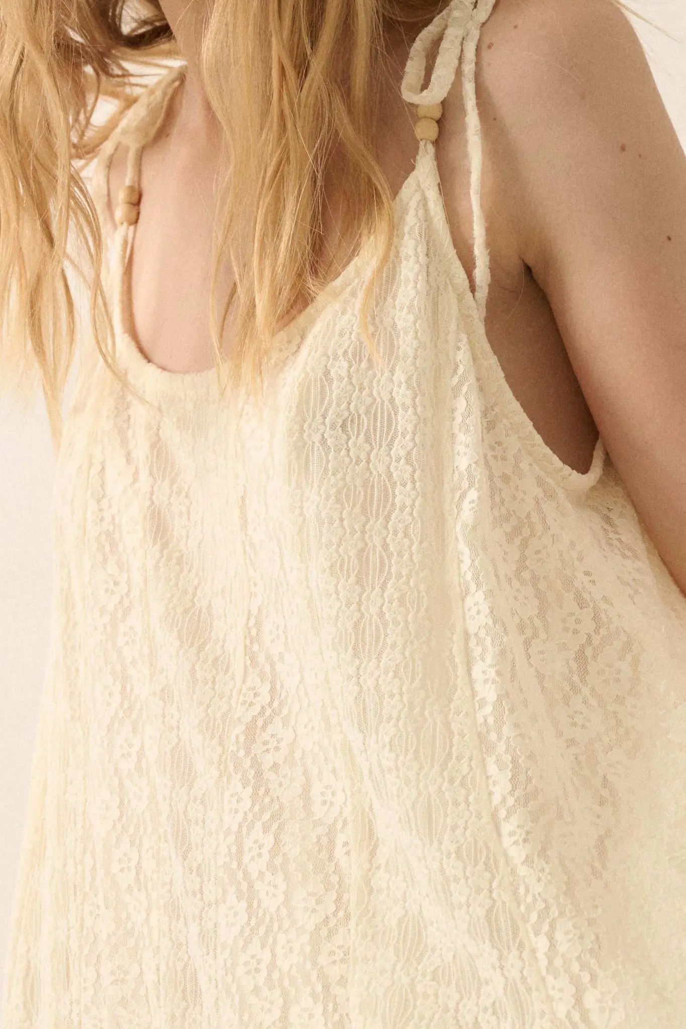 Heaven Knows Paneled Lace Maxi Slip Dress - Image 4