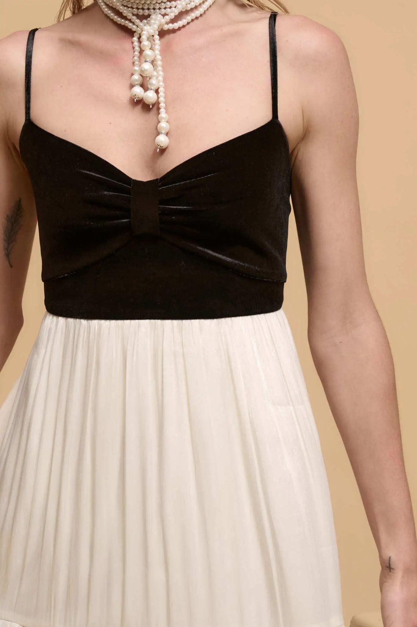 Hollywood Ending Velvet-Bodice Shimmer Maxi Dress - Image 4