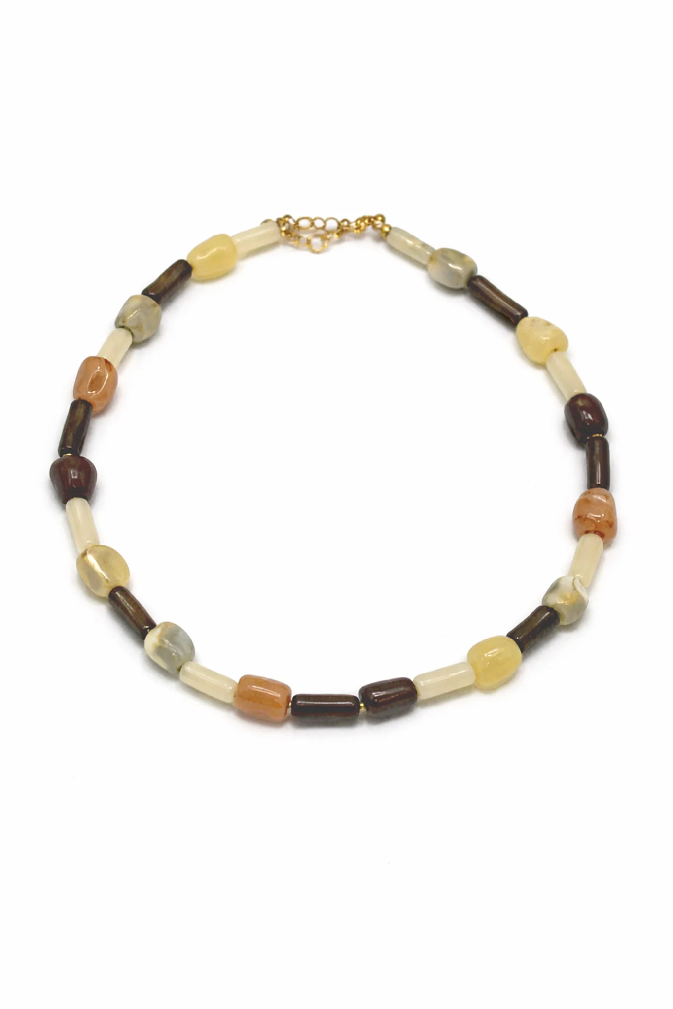 Hyperion Marble Resin Beaded Necklace - Image 2