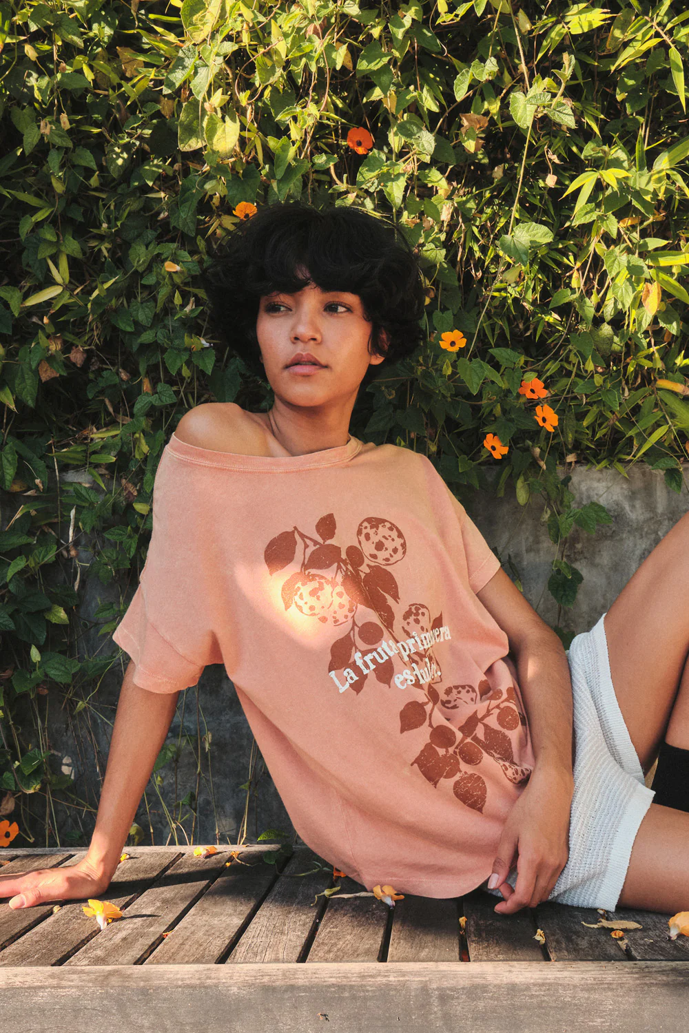 La Fruta Dulce Vintage-Wash Fruit Graphic Tee - Image 2