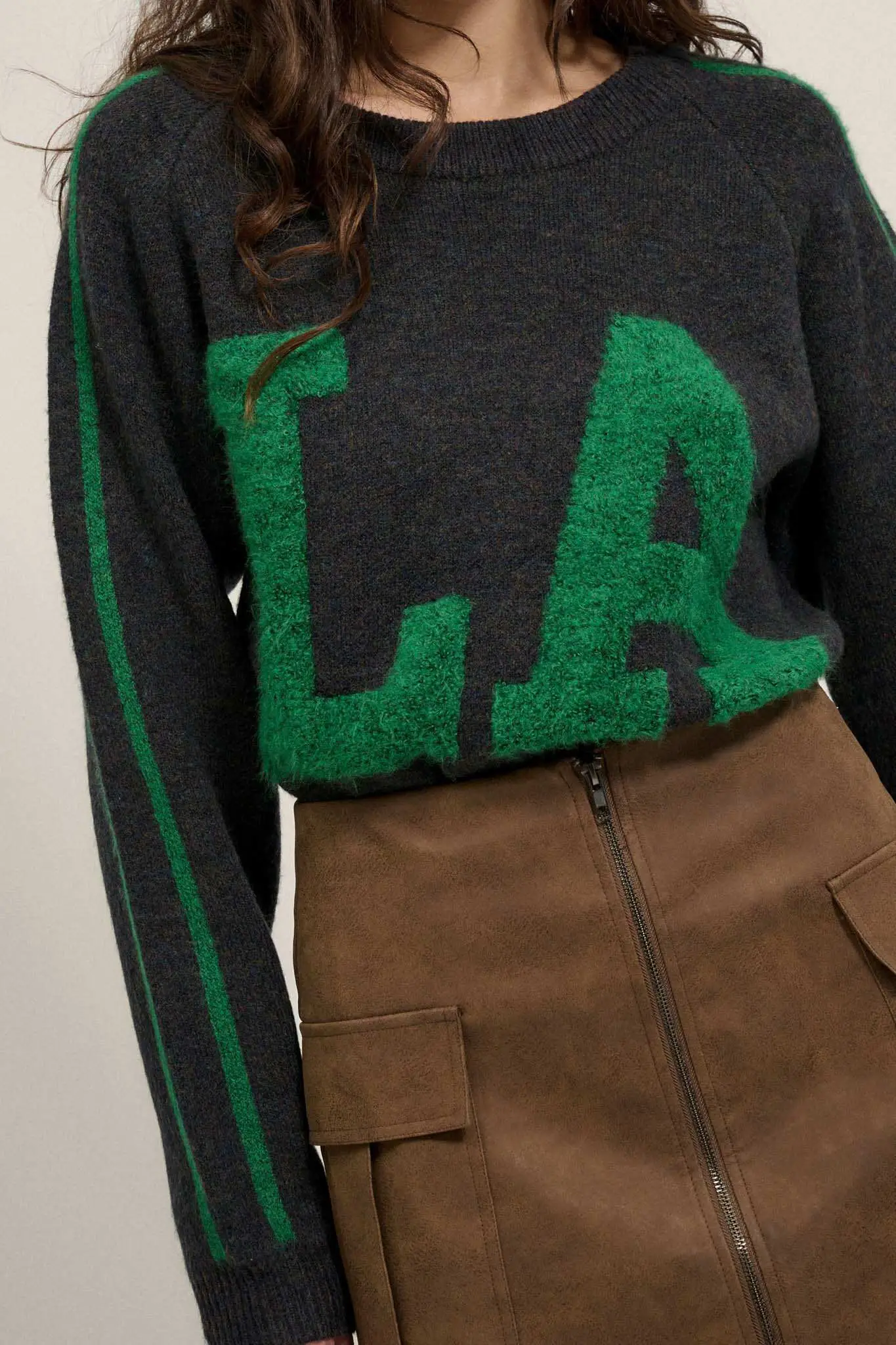 LA Girly Graphic Knit Sweater - Image 7