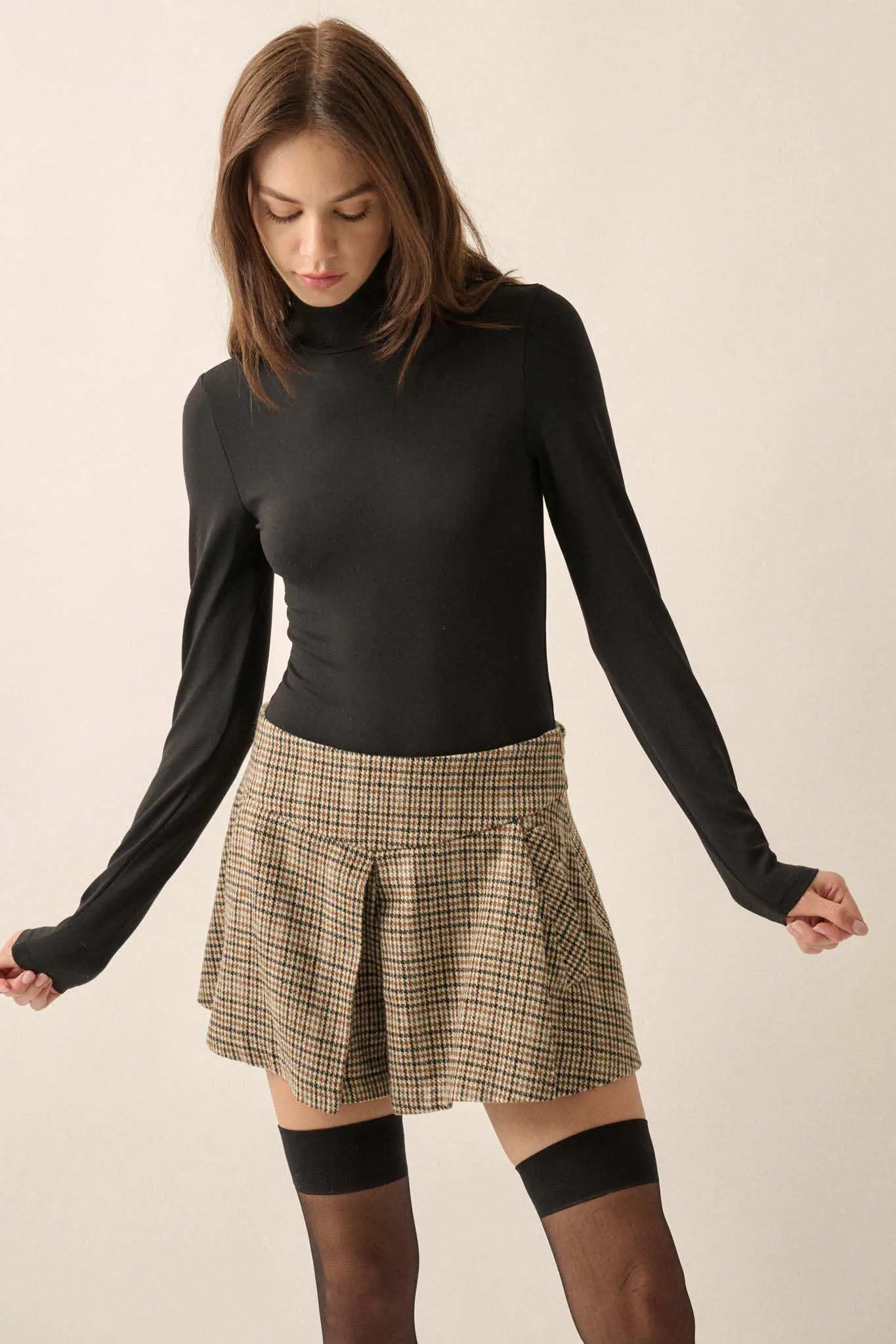 Lifted Fit Mock Neck Long-Sleeve Bodysuit - Image 8