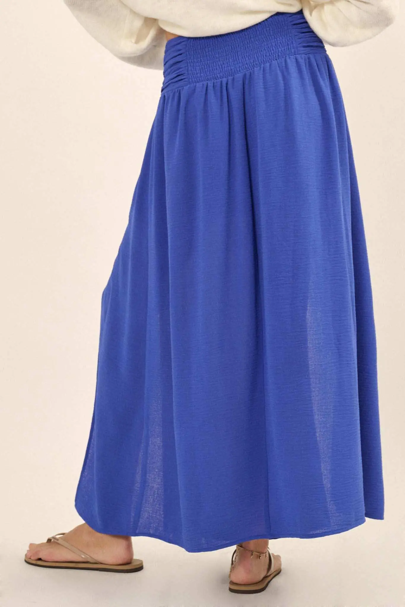 Loving You is Easy Double Slit Crepe Maxi Skirt - Image 10