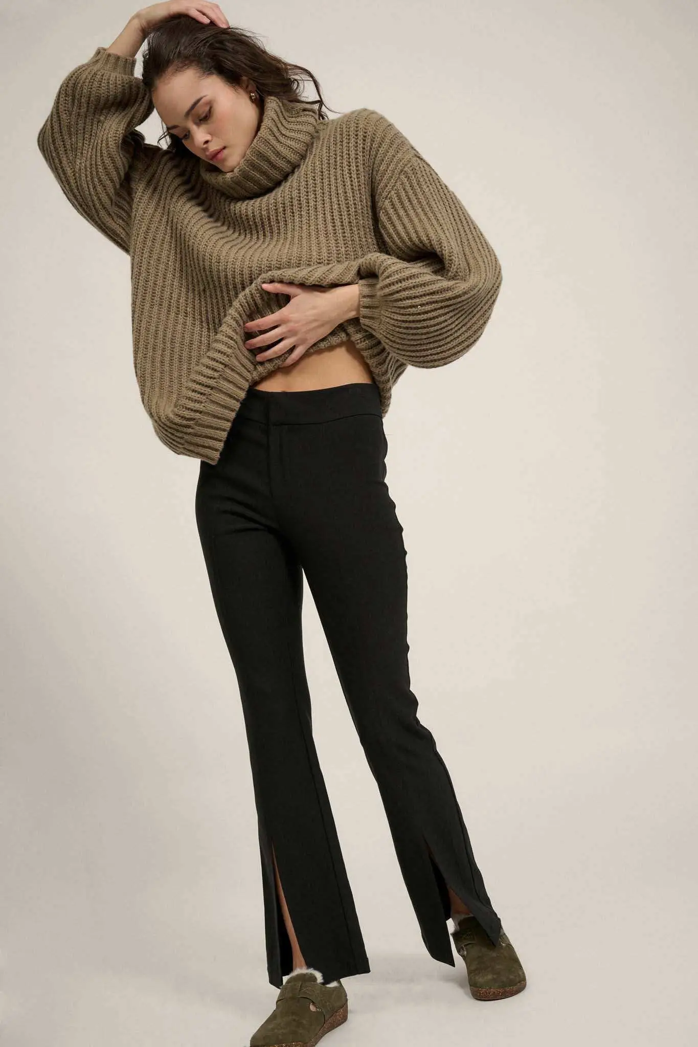 Moving On Split-Hem Pants - Image 2