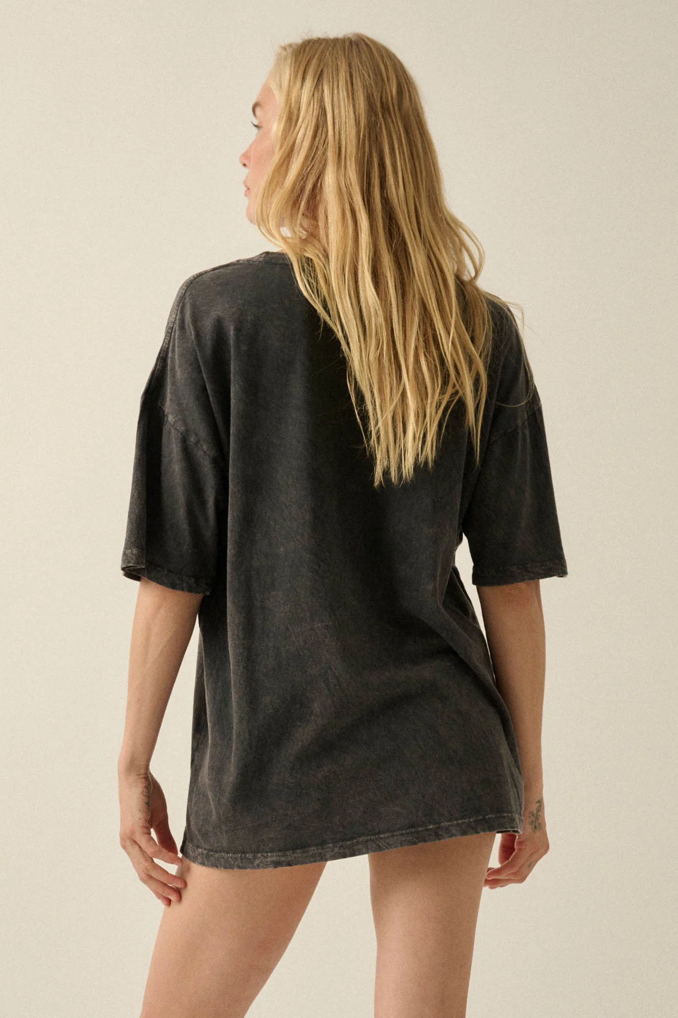 Panther Pack Vintage-Wash Oversize Graphic Tee - Image 6