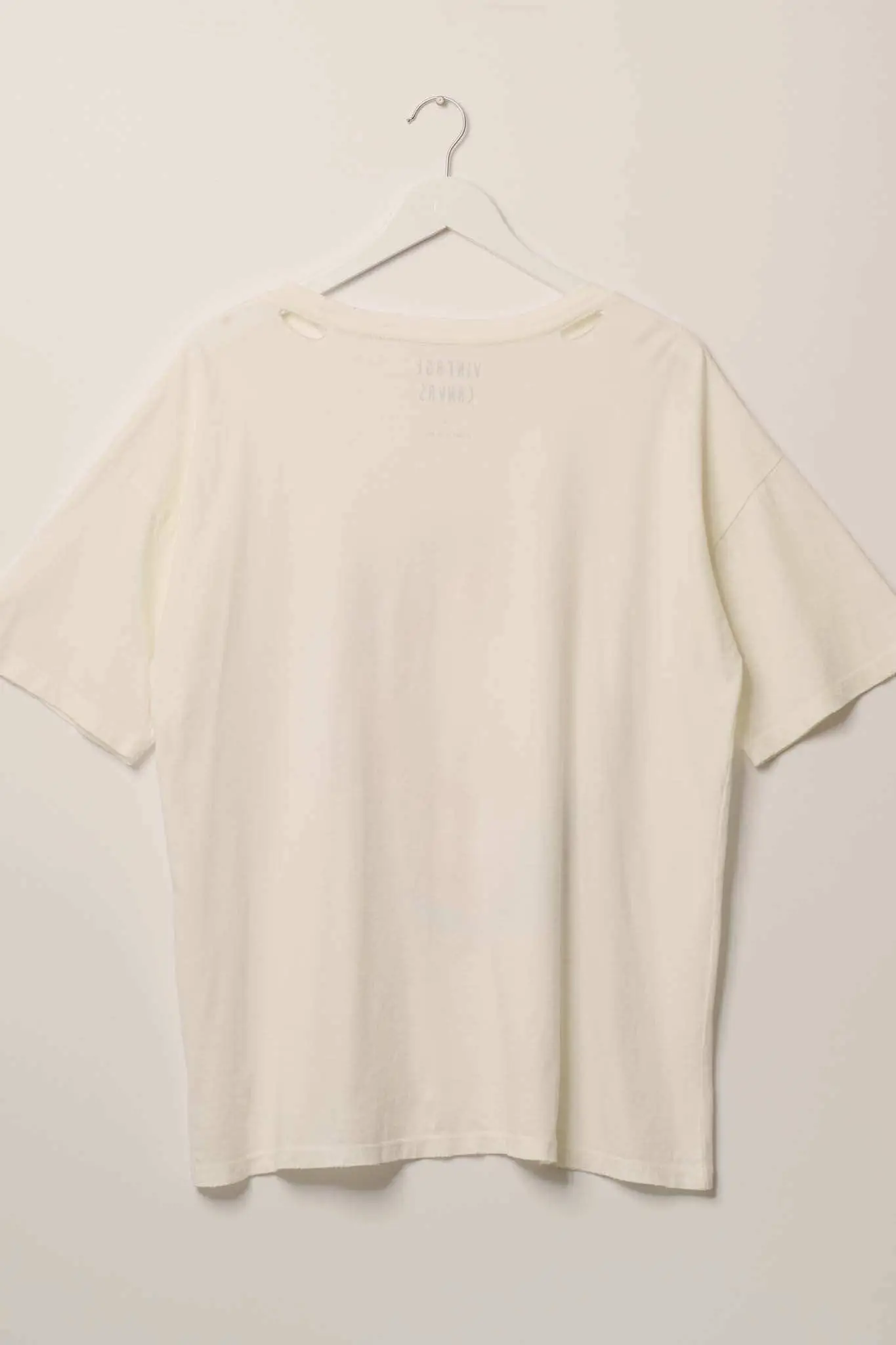 Playing Koi Oversized Distressed Grpahic Tee - Image 3
