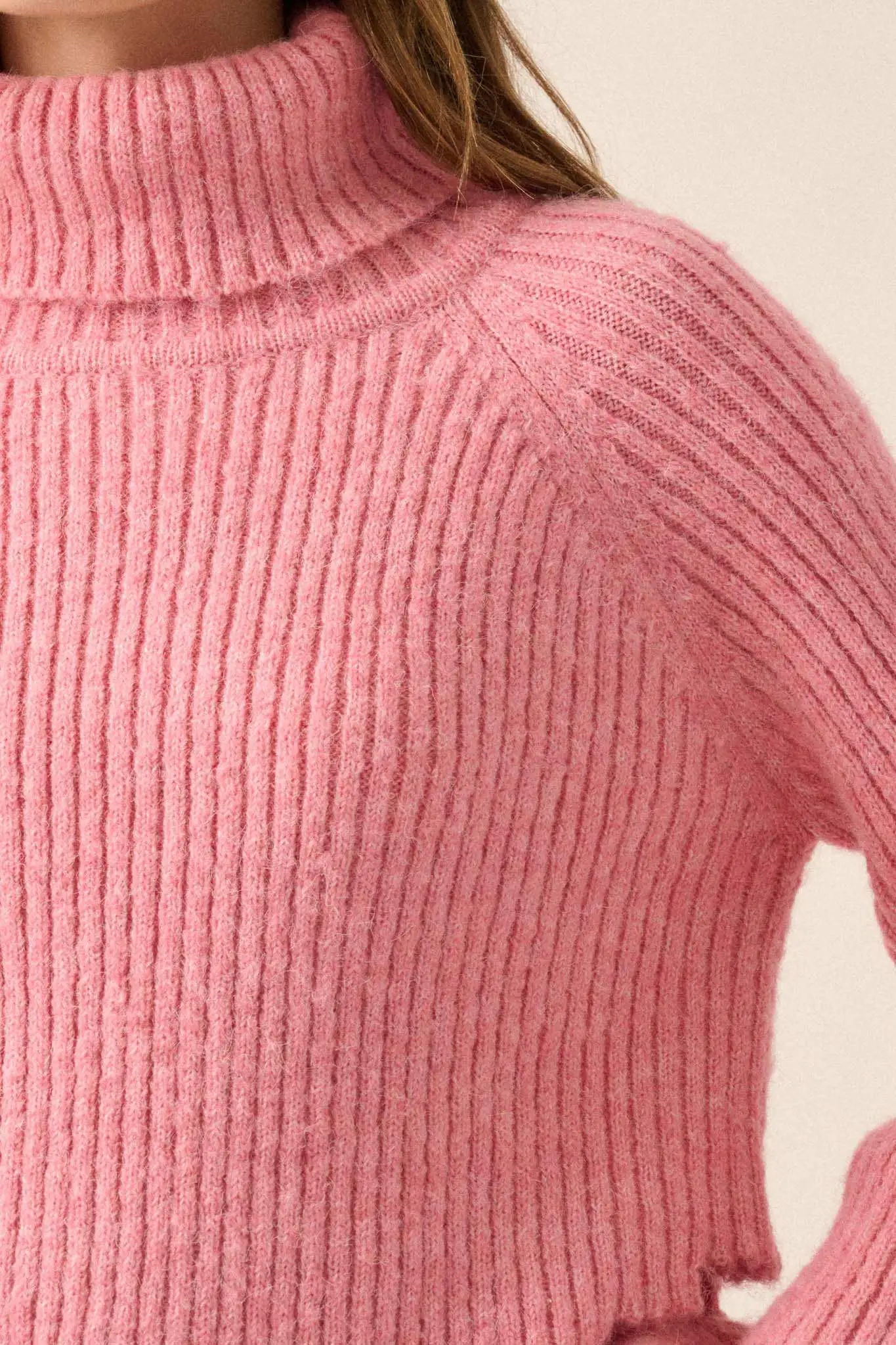 Point of View Bandana-Hem Turtleneck Sweater - Image 10