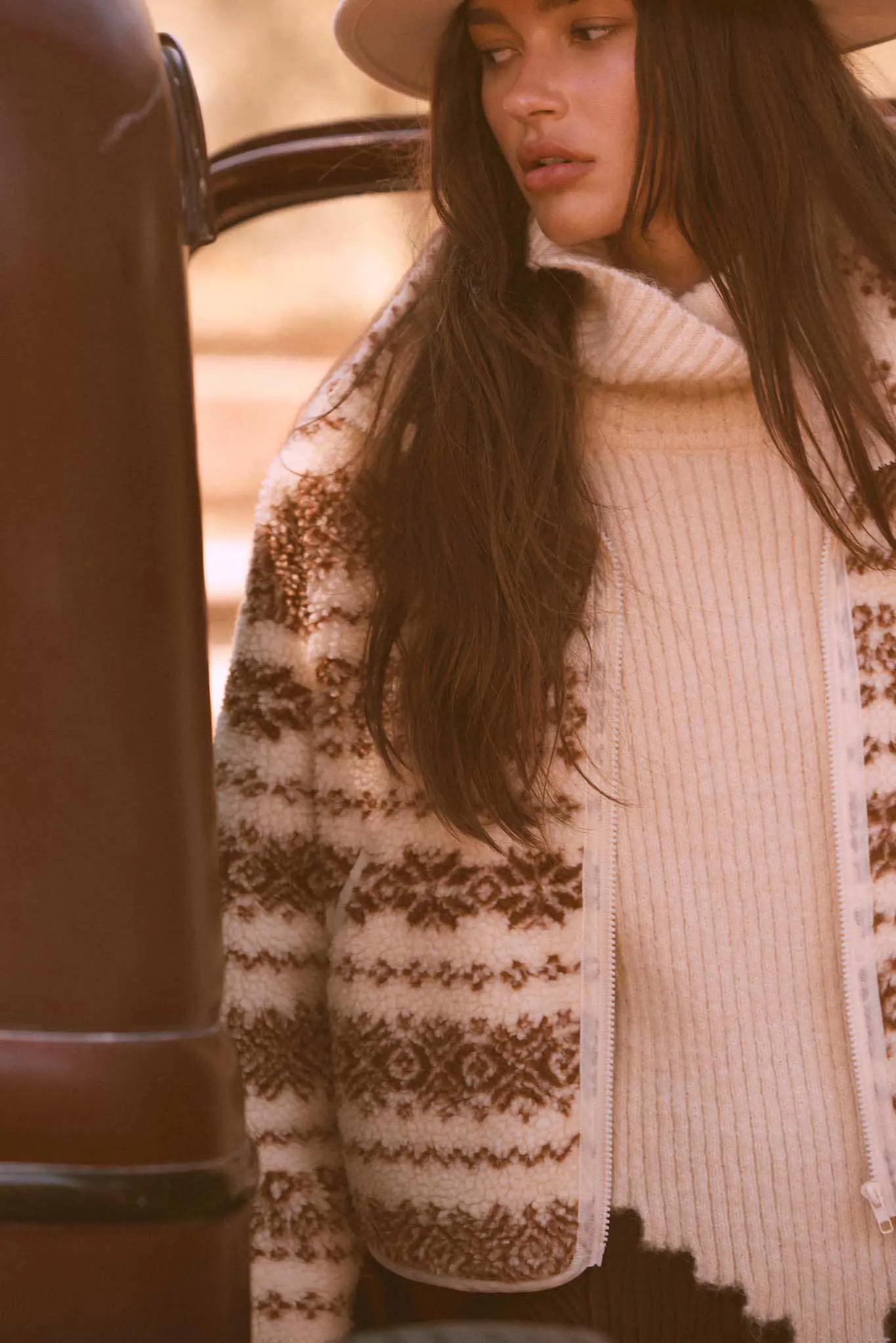 Point of View Bandana-Hem Turtleneck Sweater - Image 3