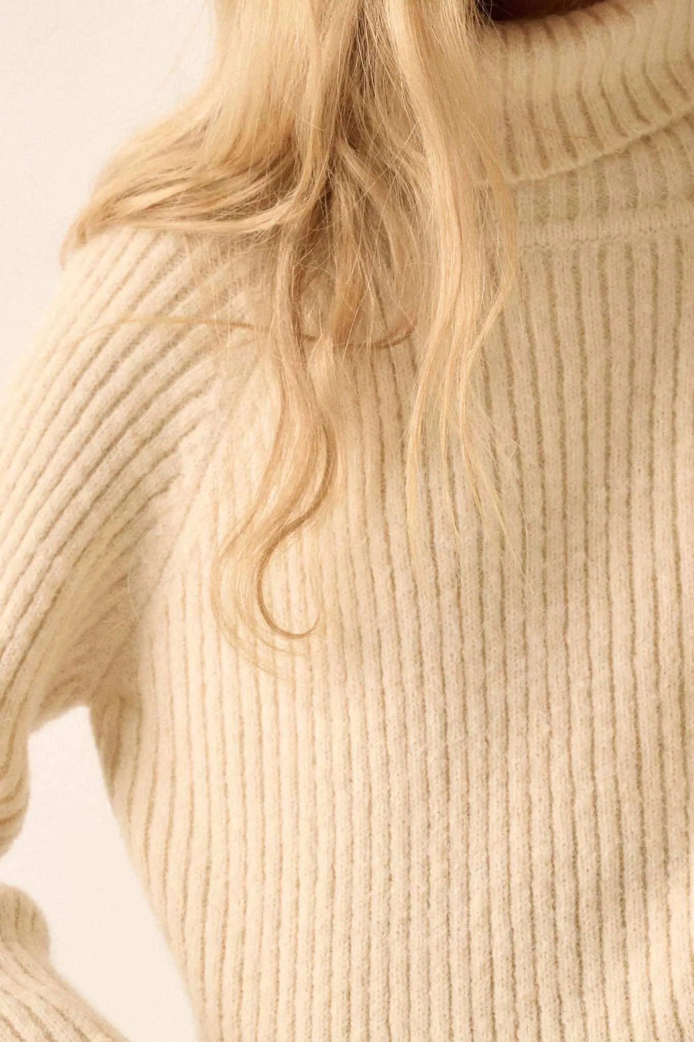Point of View Bandana-Hem Turtleneck Sweater - Image 5