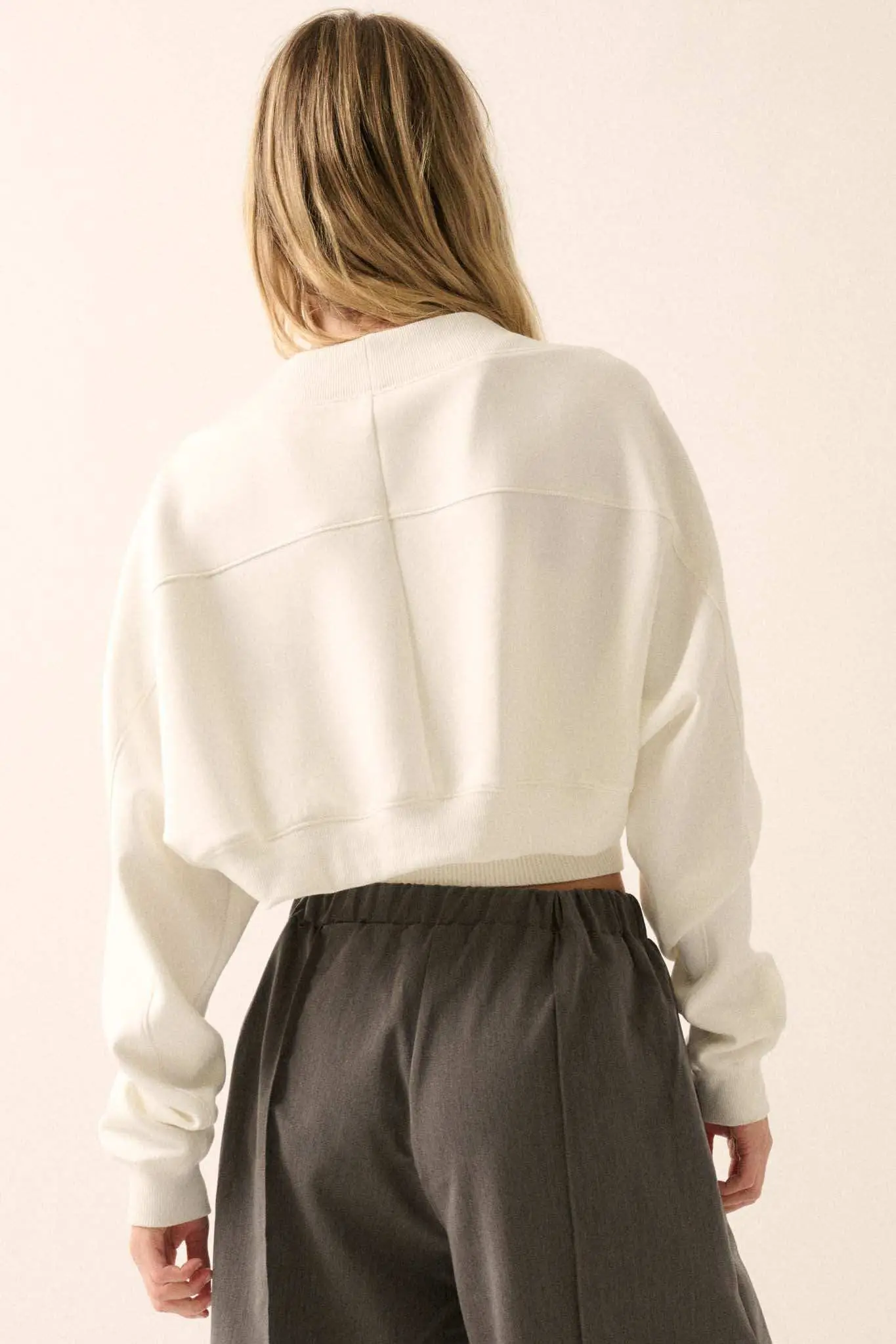 Premium Scuba Open-Front Shrug Cardigan - Image 12