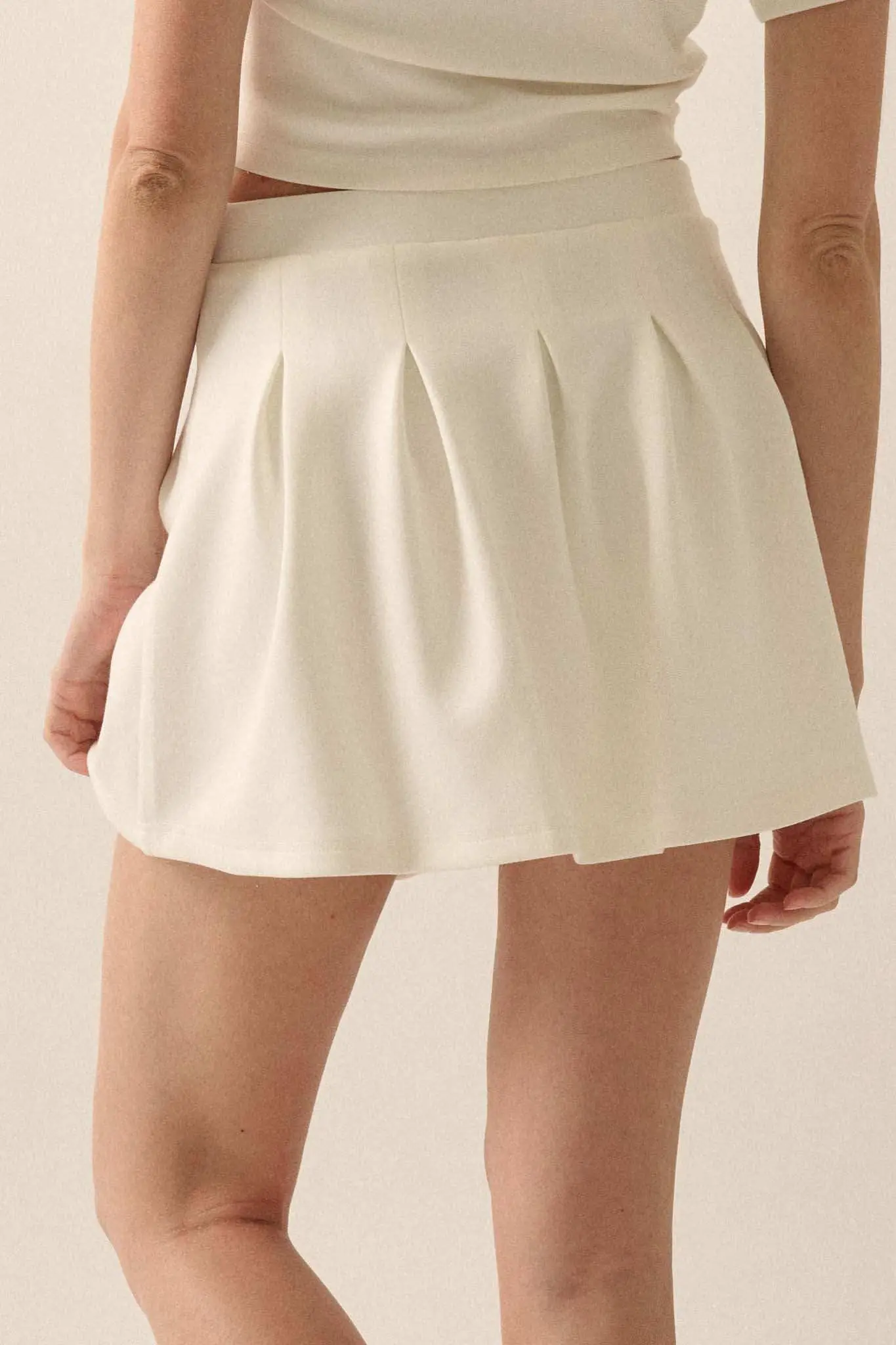 Premium Scuba Pleated Tennis Skort - Image 11