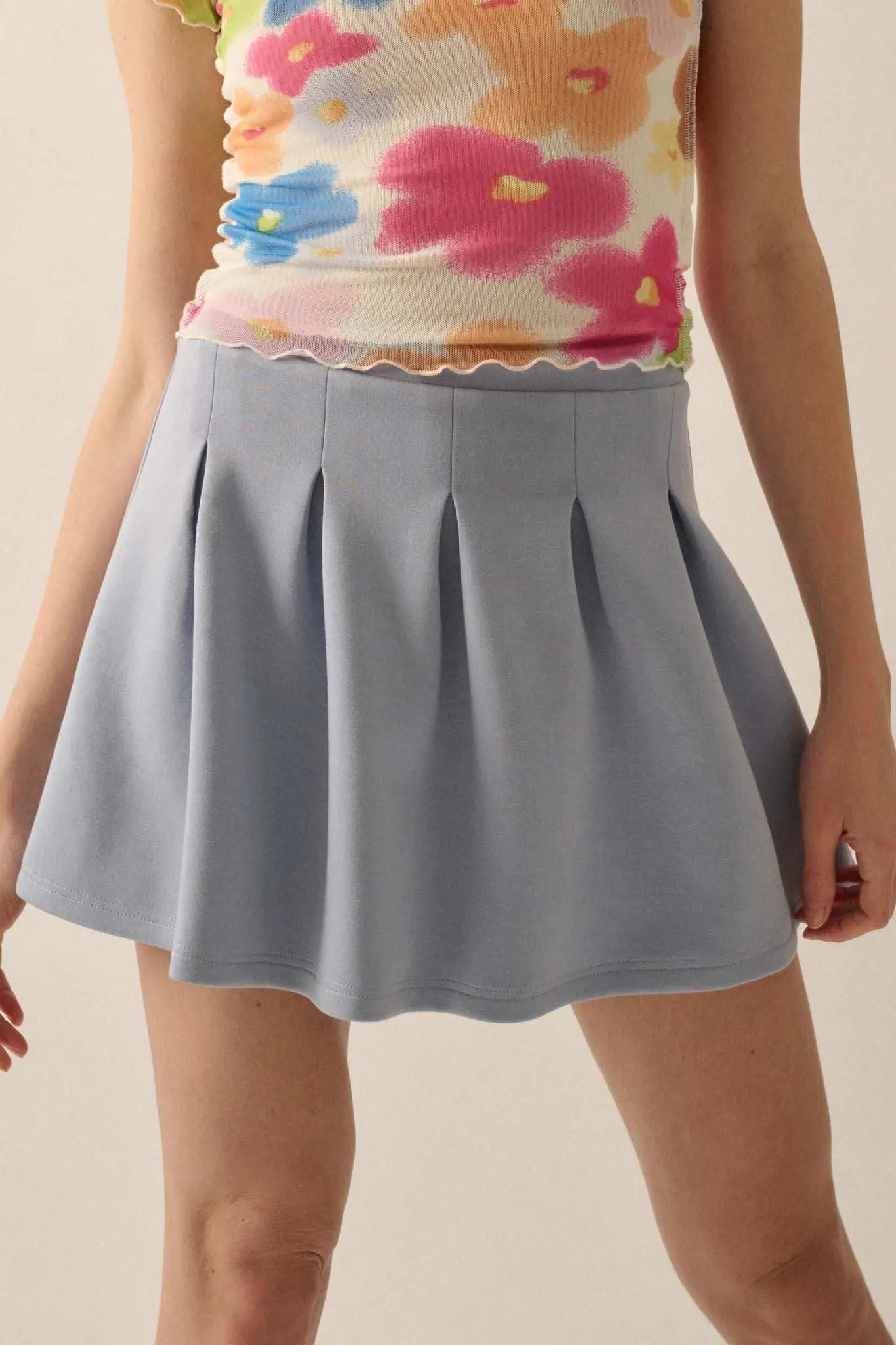 Premium Scuba Pleated Tennis Skort - Image 2